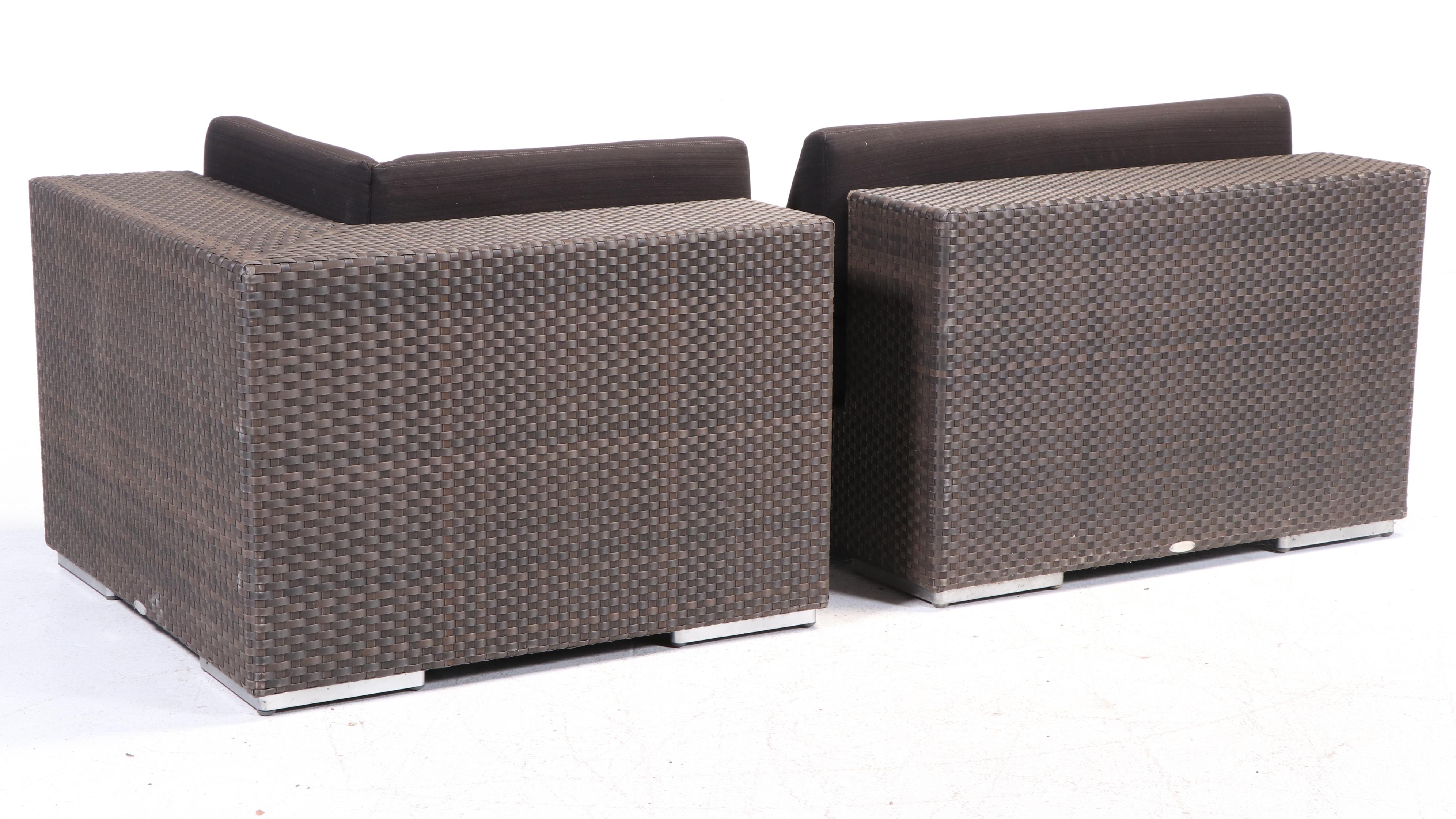 Dedon Contemporary Patio Sectional Sofa