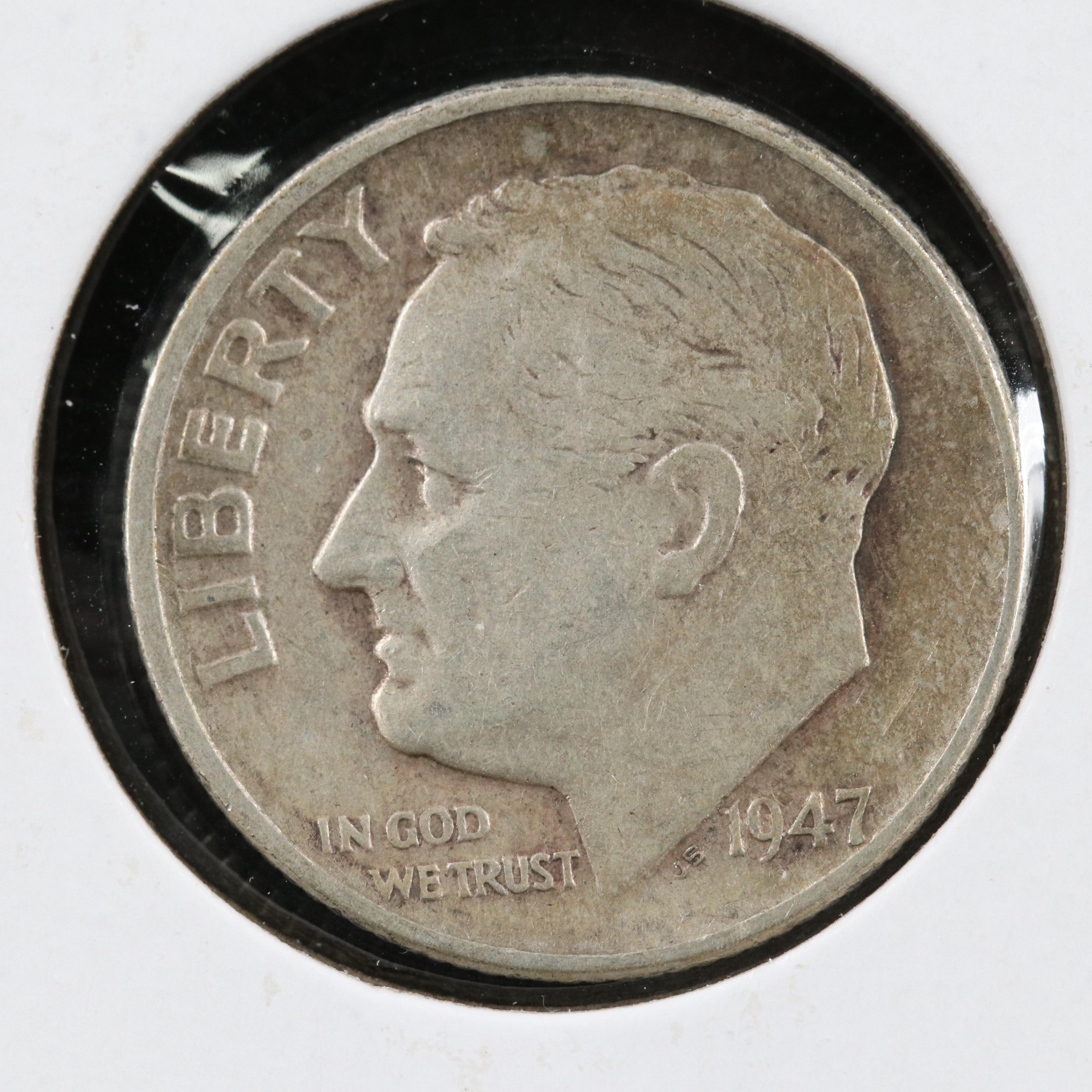 100 Roosevelt Silver Dimes, 1946 to 1952