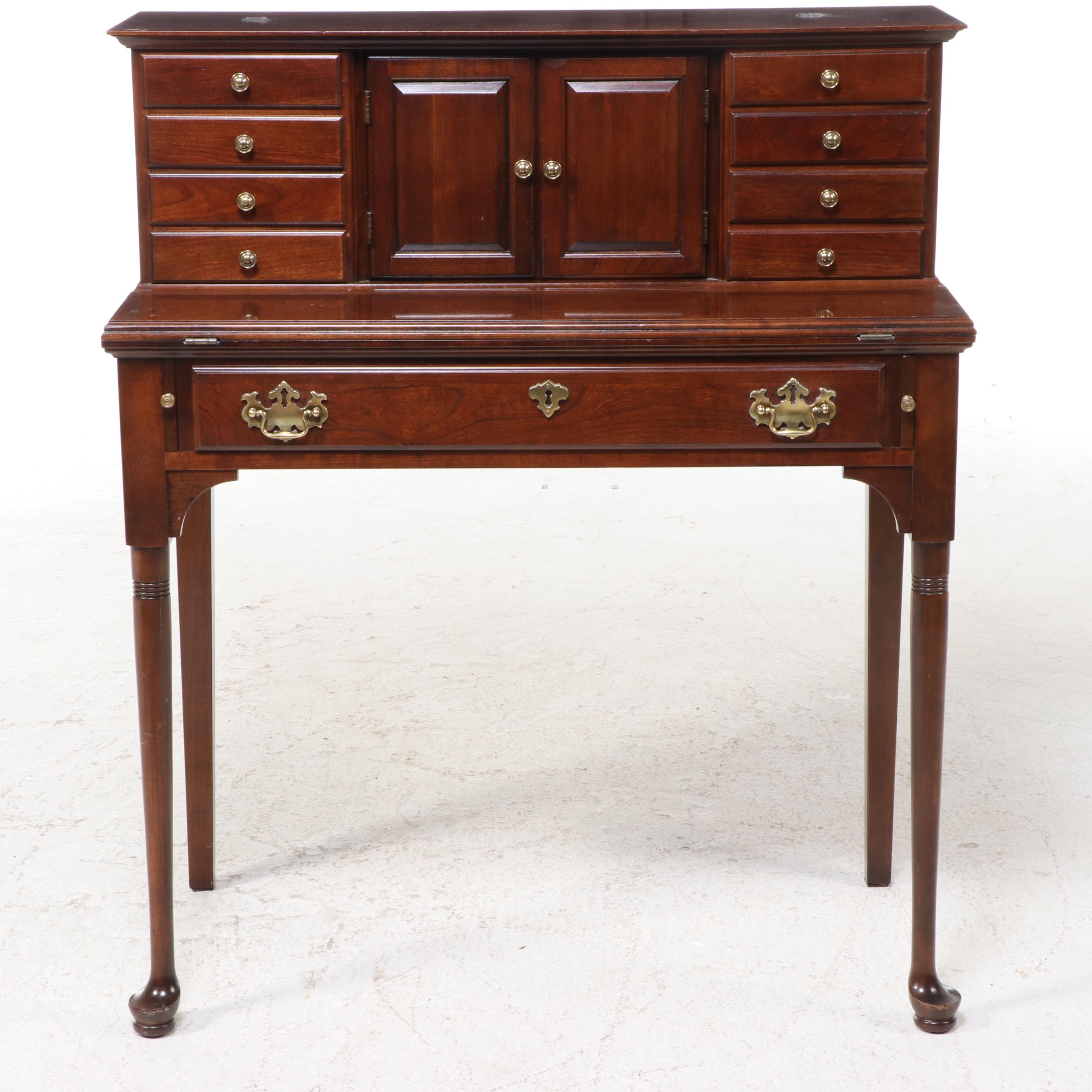 Pennsylvania House Queen Anne Style Cherry Secretary Desk