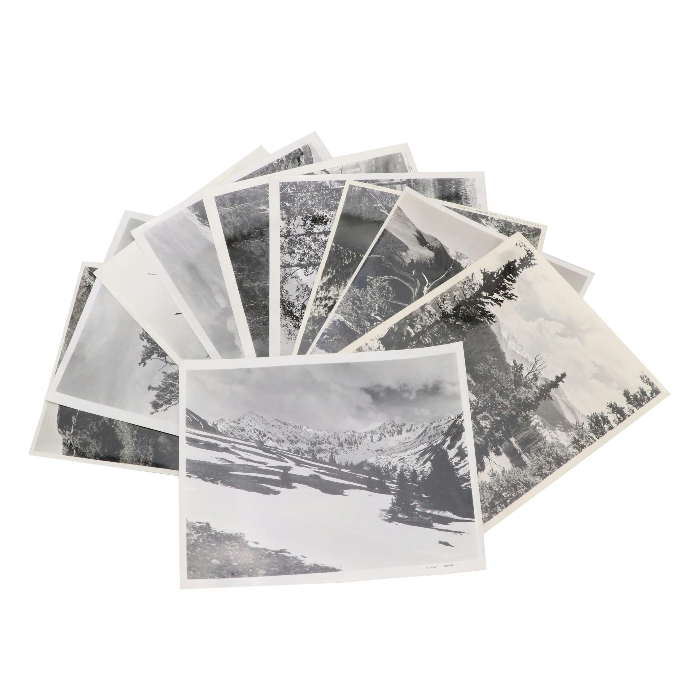 Otto Roach Silver Gelatin Photographs of Colorado