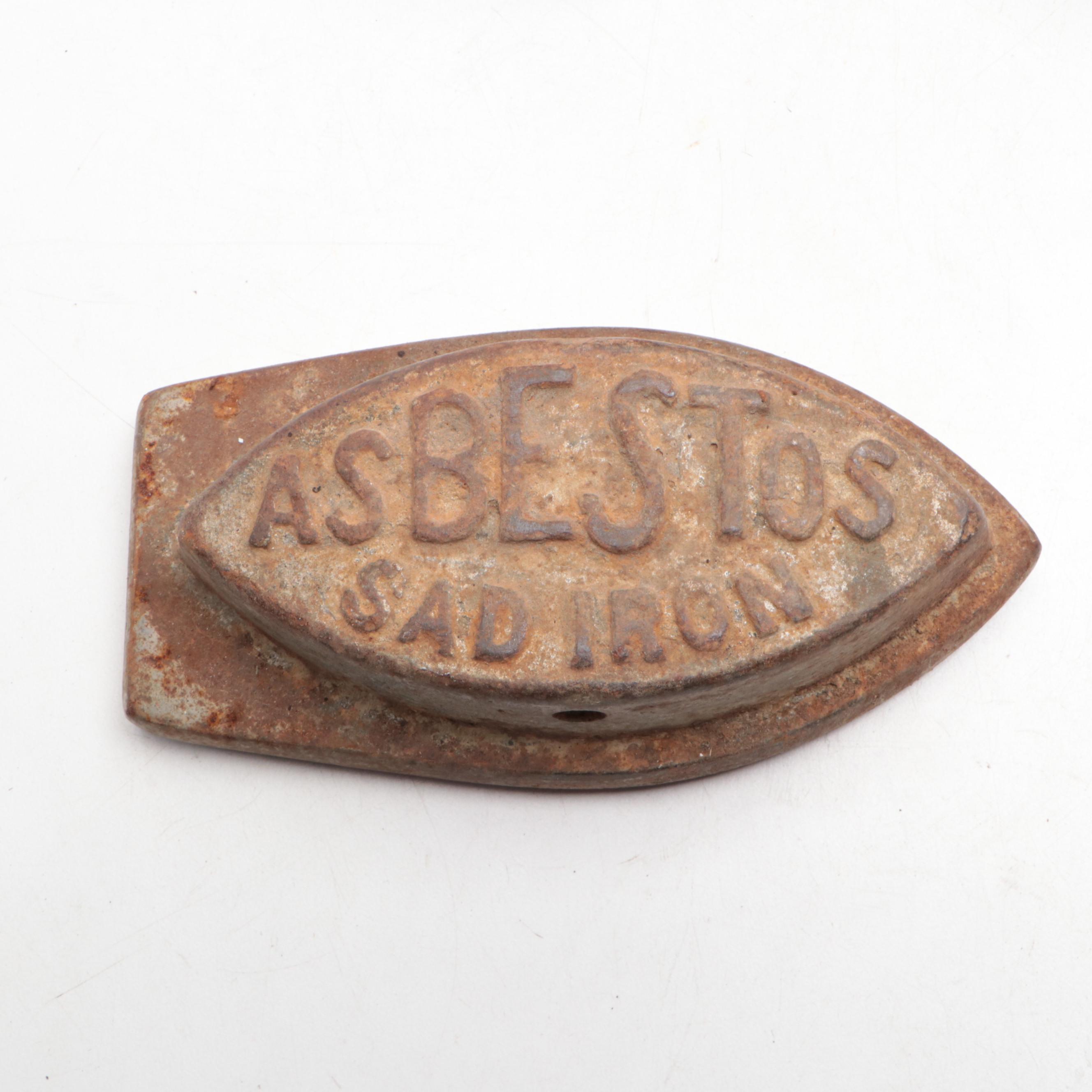 Coca-Cola Vintage Tray with Asbestos Sad Iron, Brass Bucket, Strainers and More