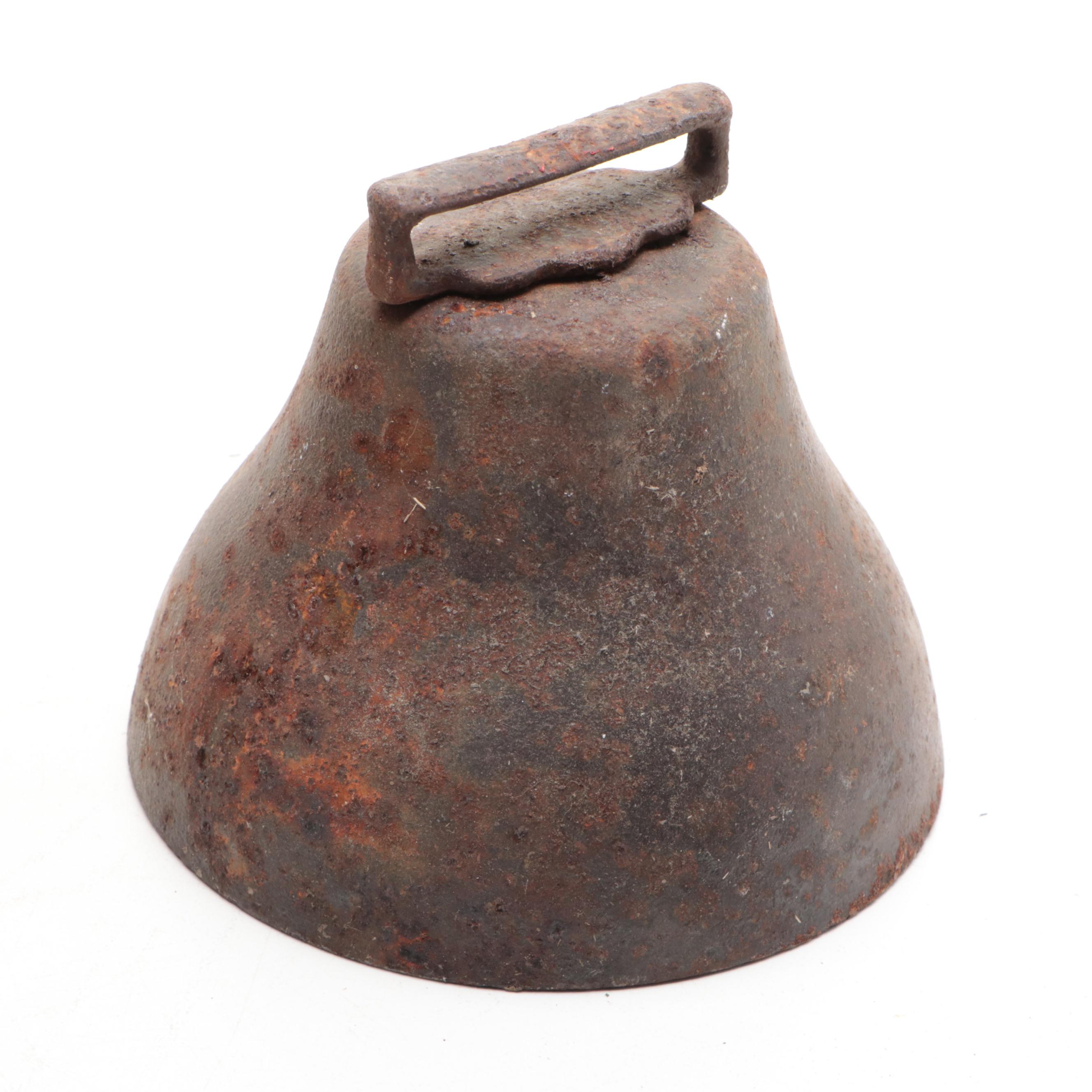 Coca-Cola Vintage Tray with Asbestos Sad Iron, Brass Bucket, Strainers and More