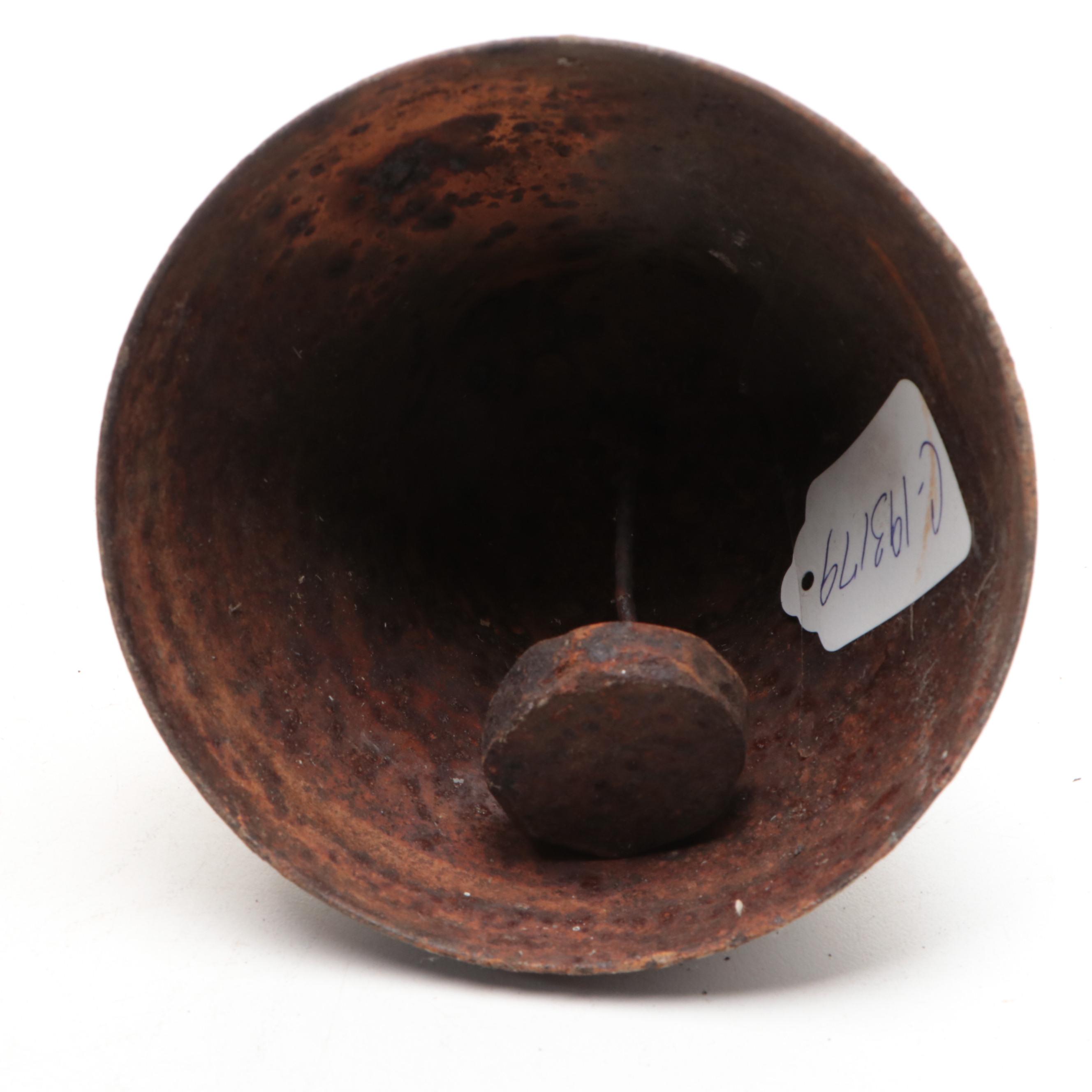 Coca-Cola Vintage Tray with Asbestos Sad Iron, Brass Bucket, Strainers and More