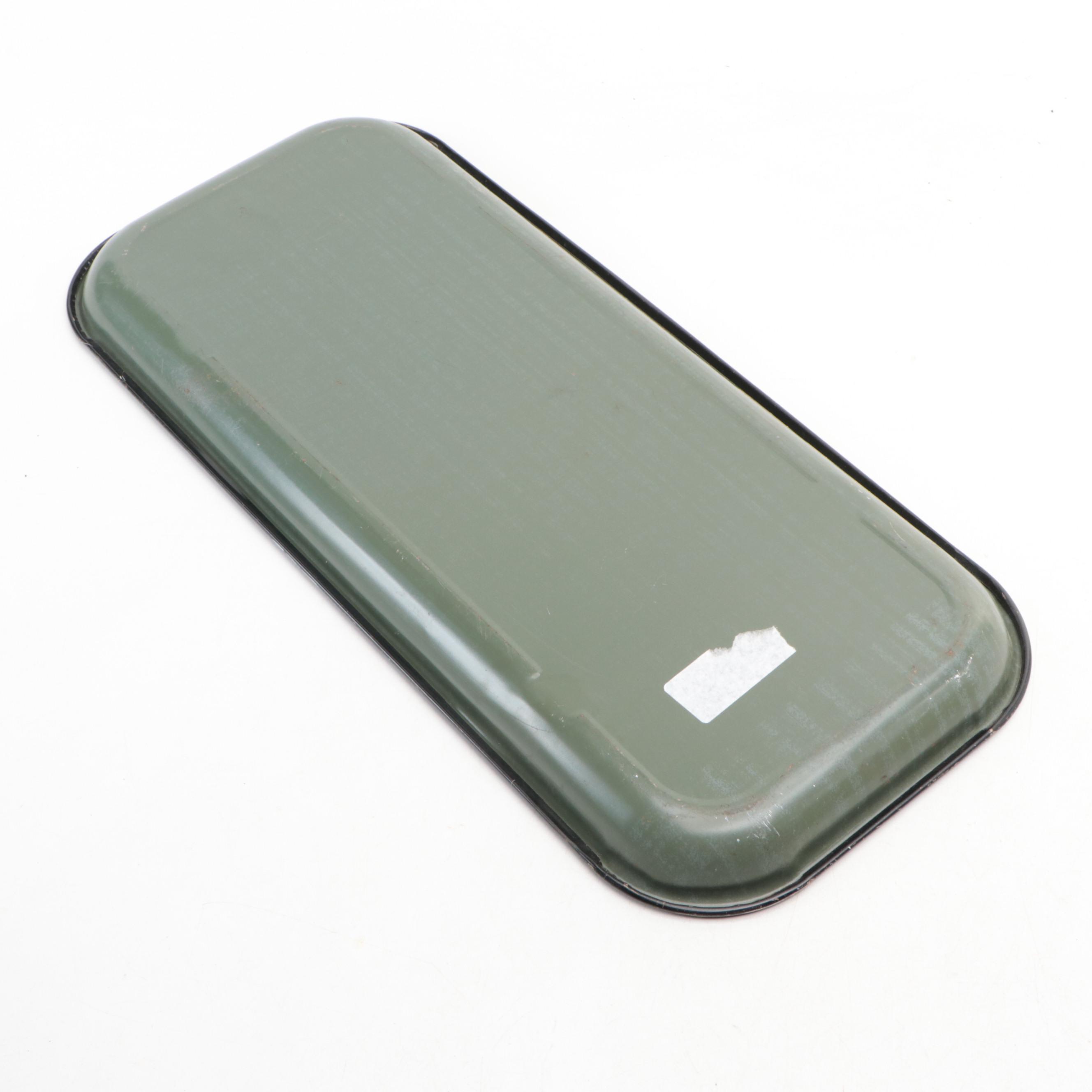 Coca-Cola Vintage Tray with Asbestos Sad Iron, Brass Bucket, Strainers and More