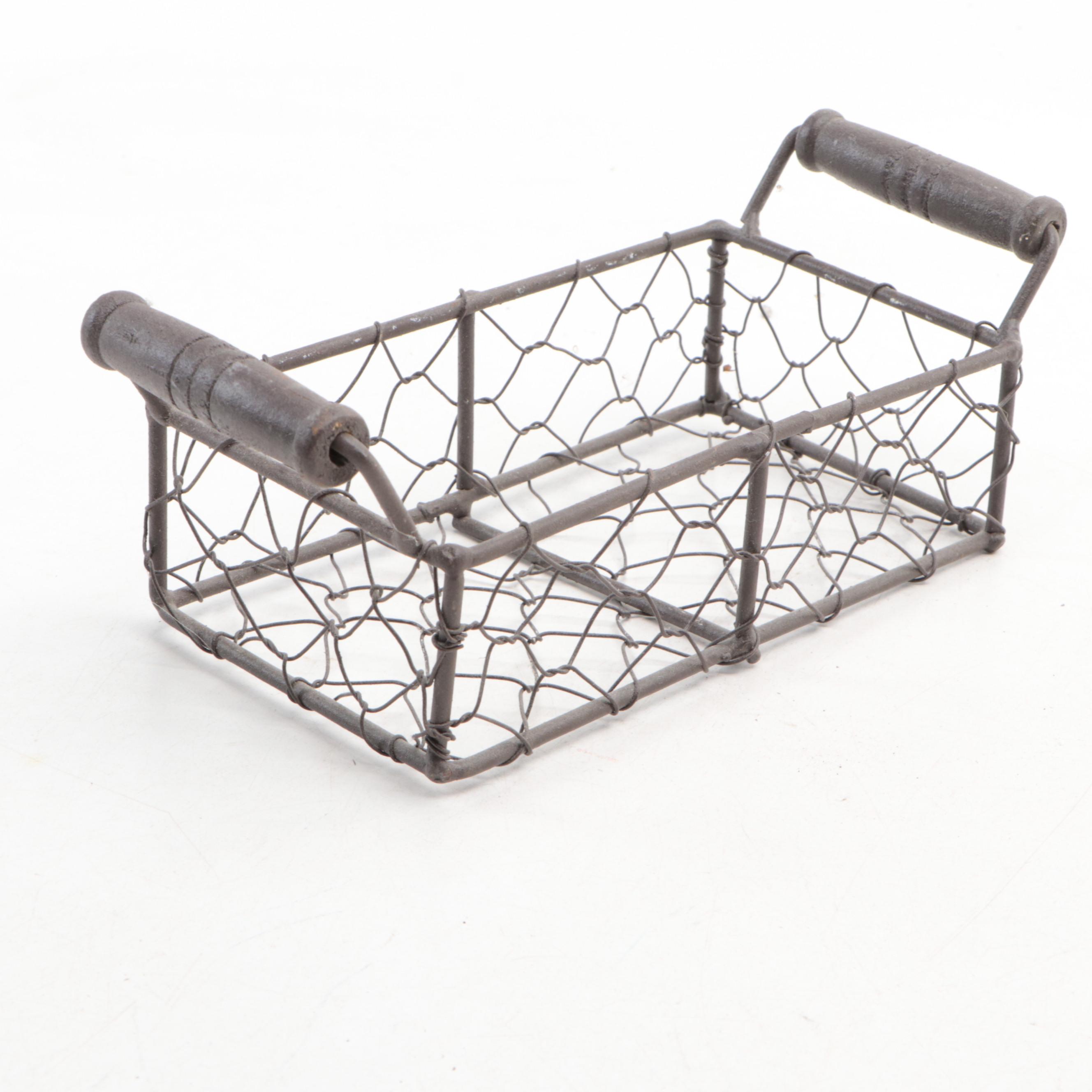 Coca-Cola Vintage Tray with Asbestos Sad Iron, Brass Bucket, Strainers and More