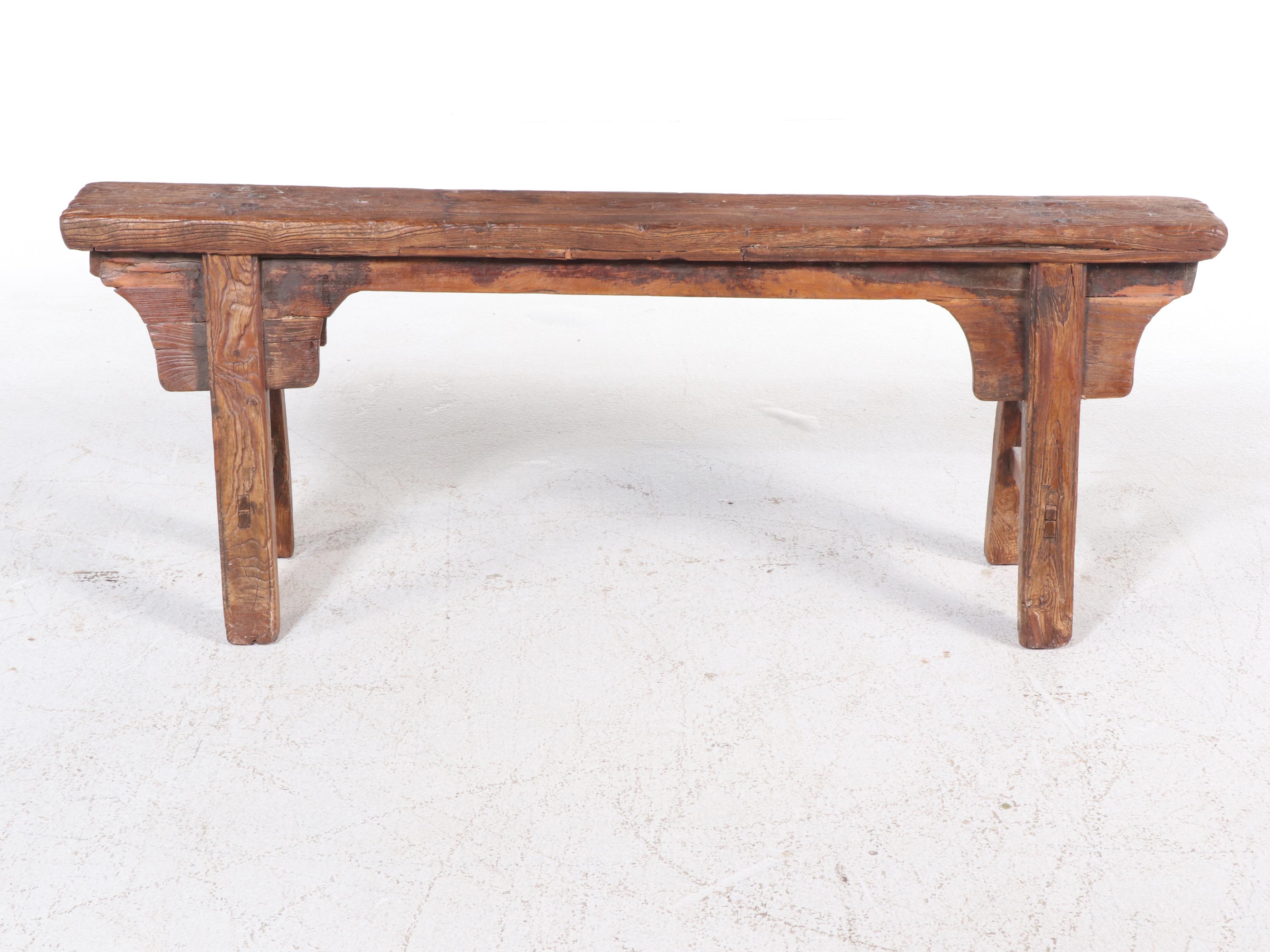 Chinese Elm Bench