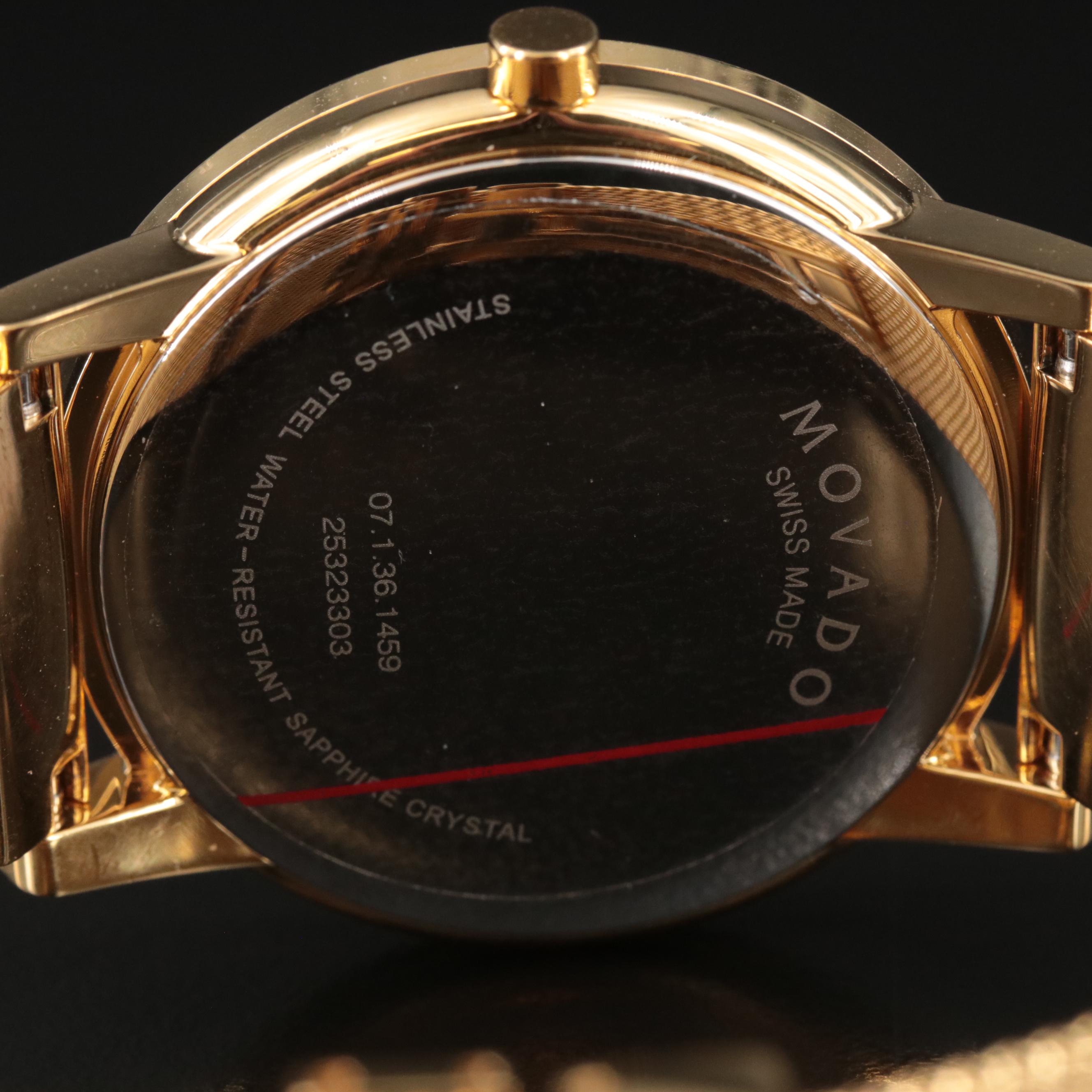 Movado Museum Classic Stainless Steel Quartz Watch