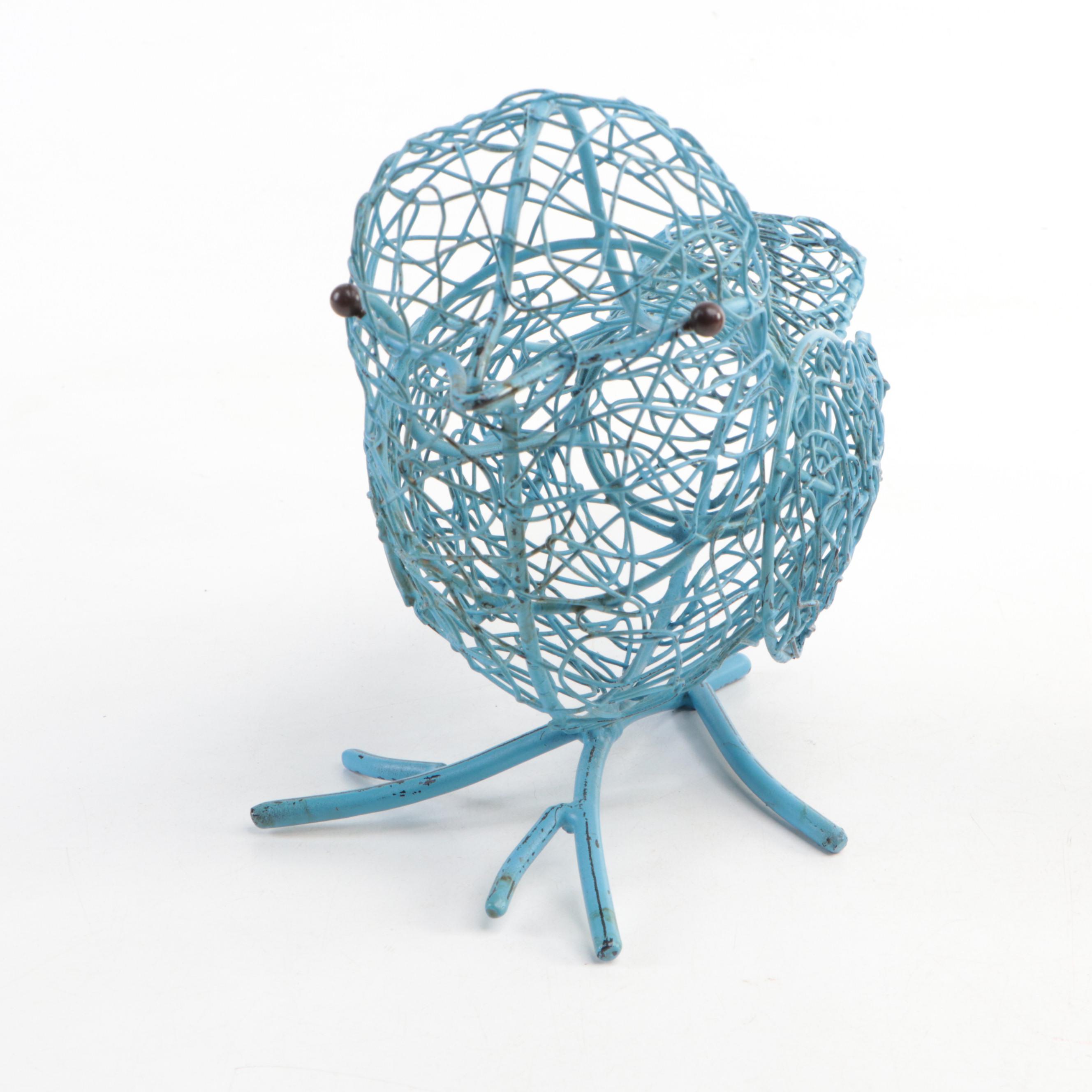 Fenton Glass Birds, Hand-Crafted Wooden Birds in Rattan Woven Nests and More