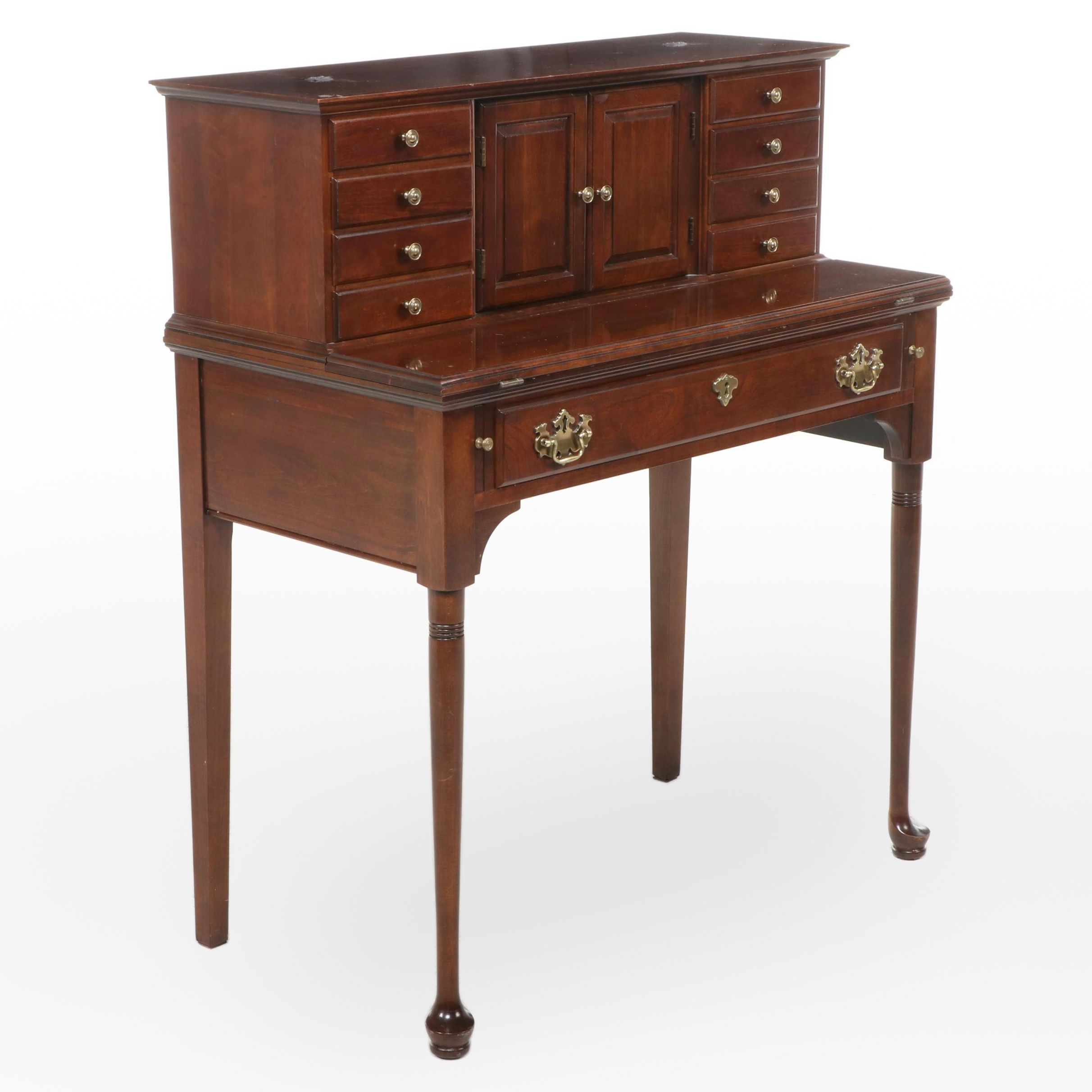Pennsylvania House Queen Anne Style Cherry Secretary Desk