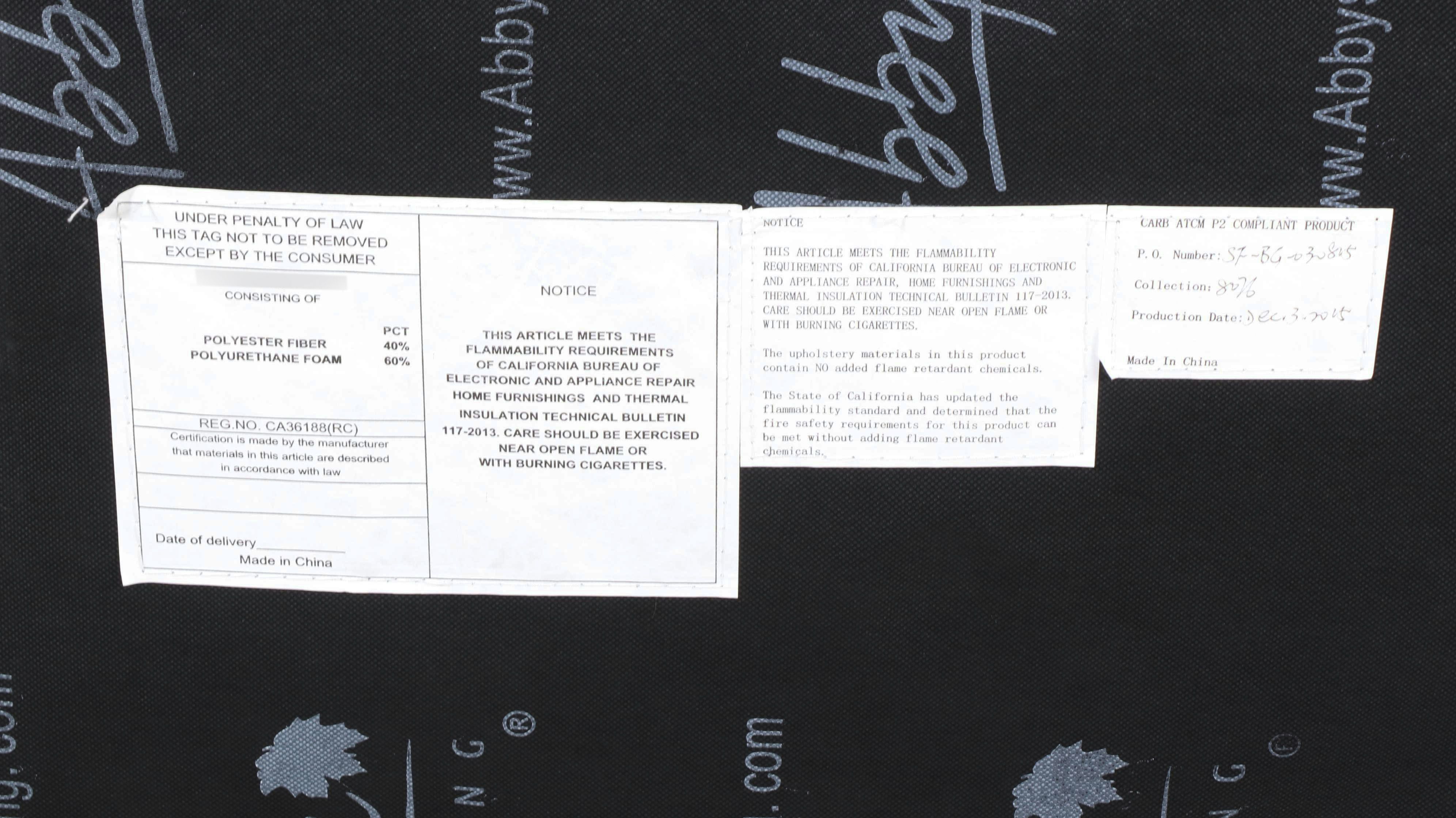 Abbyson Living Leather Club Chair with Nailhead Trim