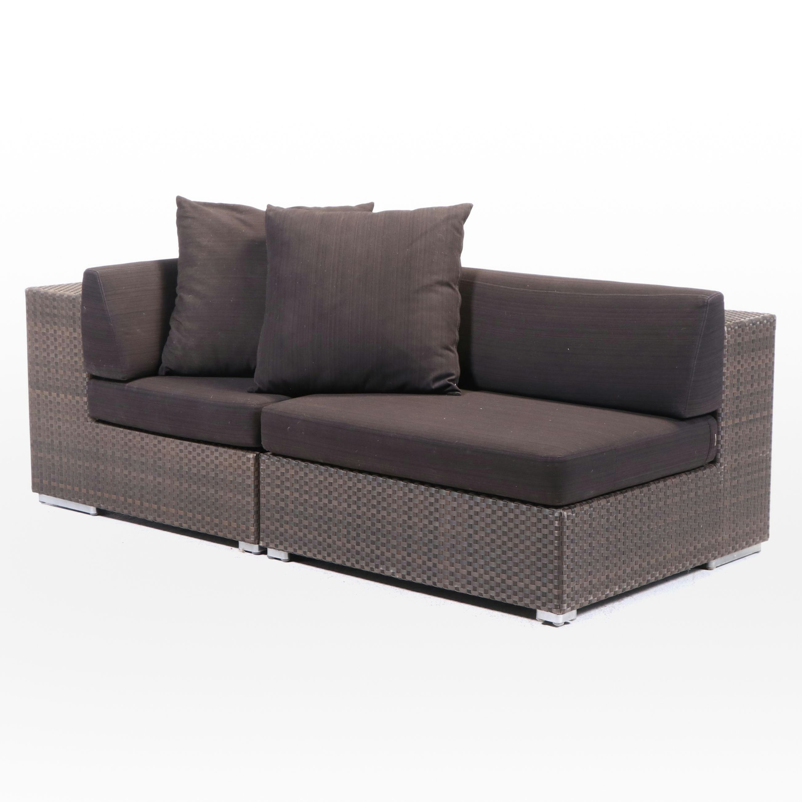 Dedon Contemporary Patio Sectional Sofa