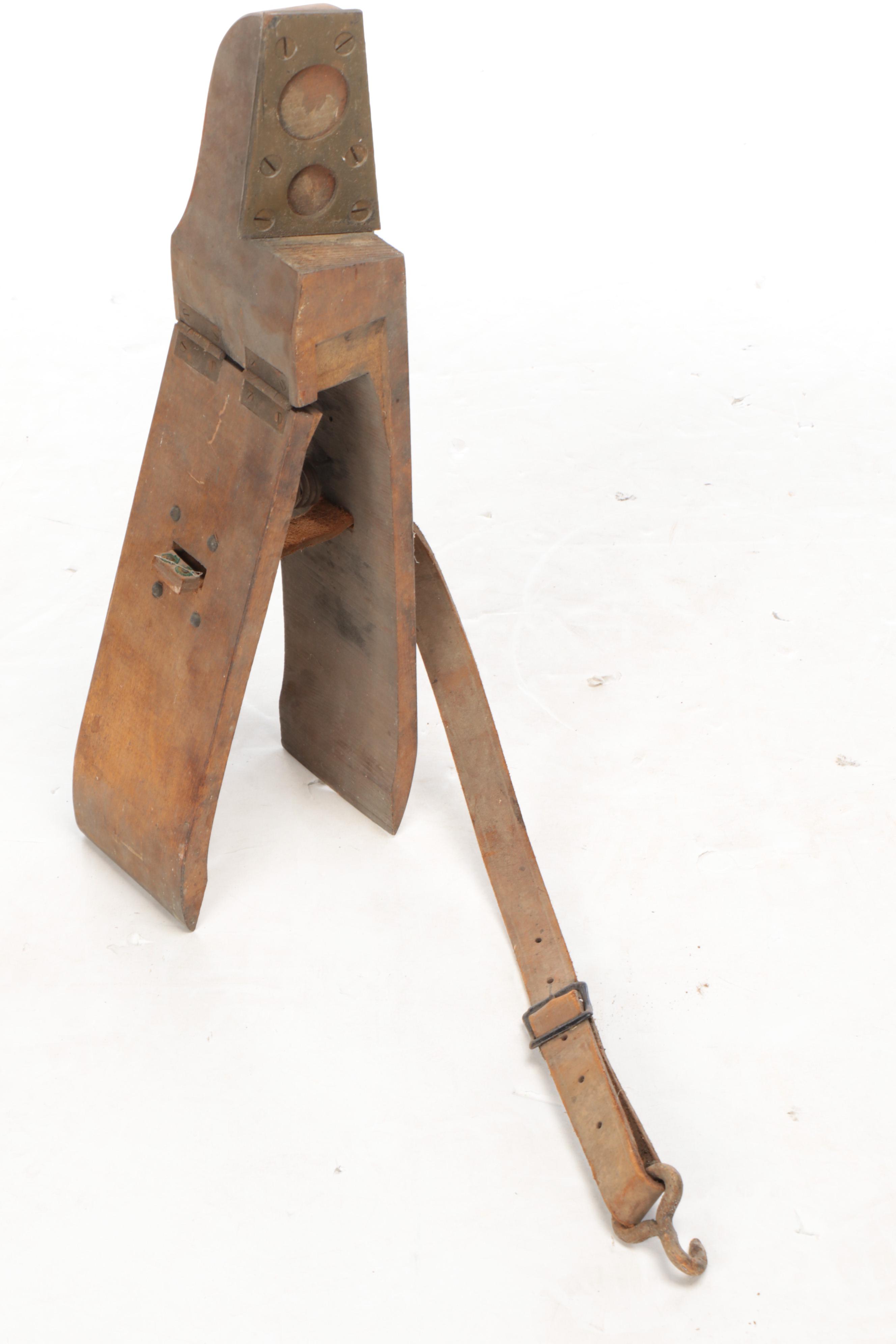 World War I Era Saddlers Chests From Military Battery Wagon