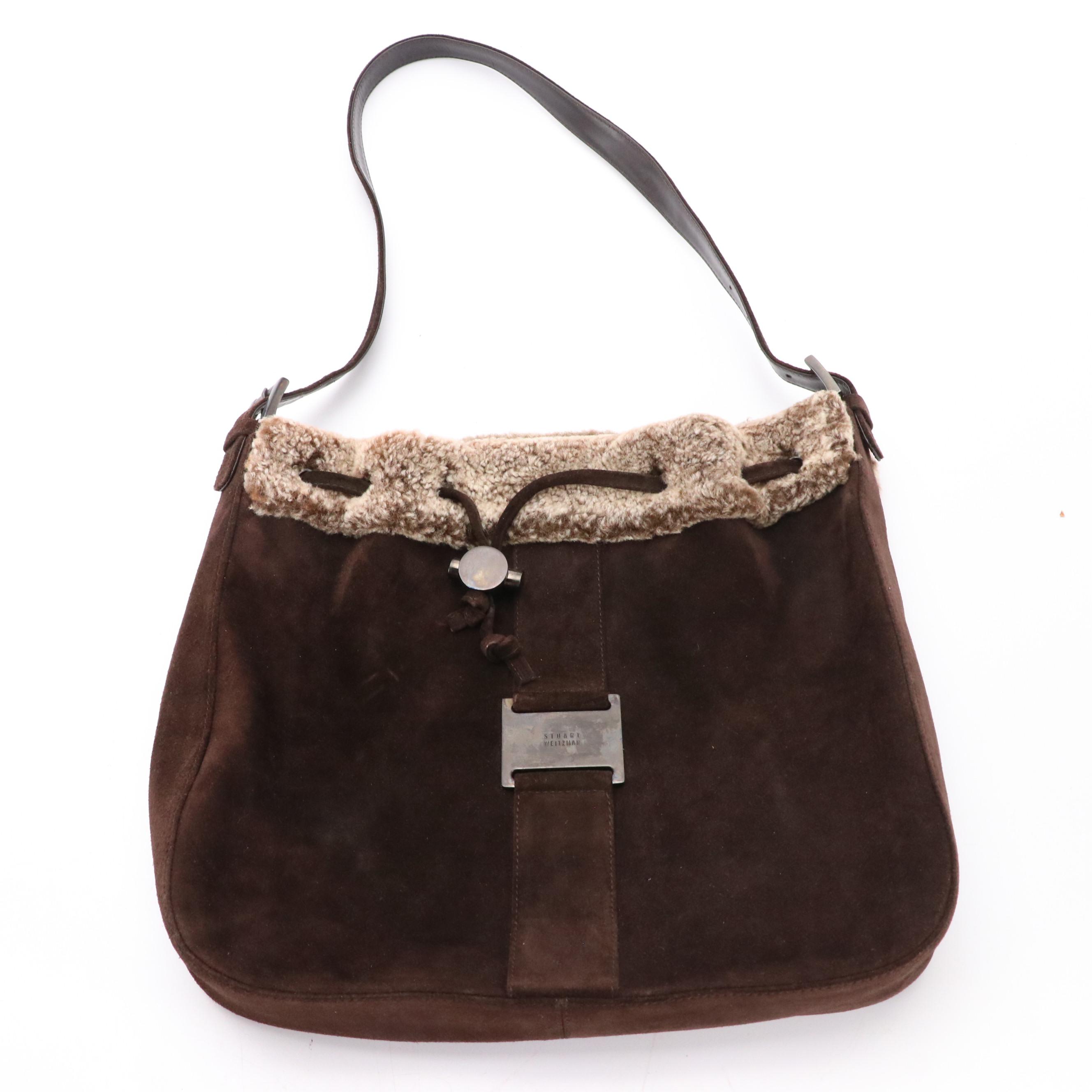 Stuart Weitzman Shearling (NWT) & Kenneth Cole Shoulder Bags with Other Backpack