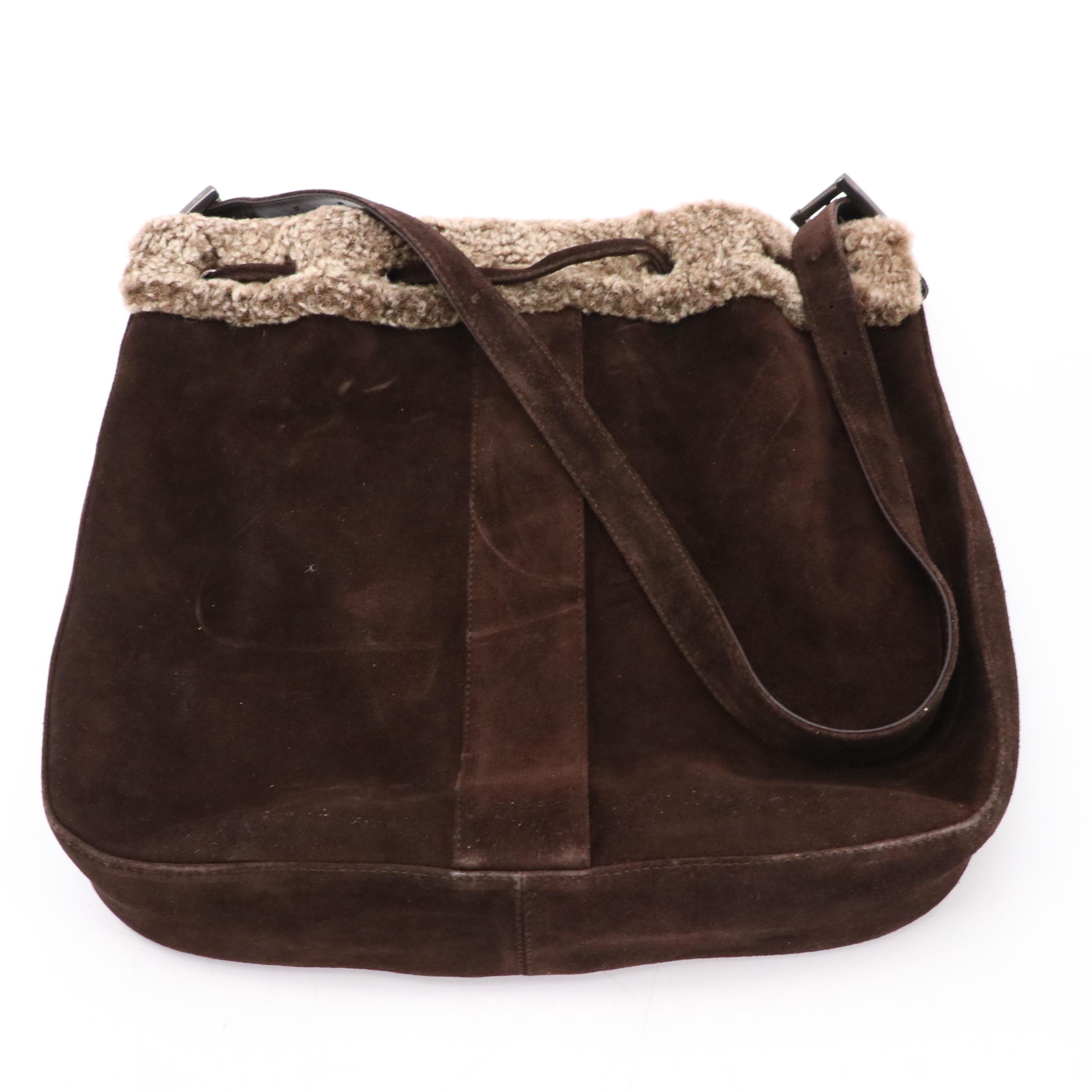 Stuart Weitzman Shearling (NWT) & Kenneth Cole Shoulder Bags with Other Backpack