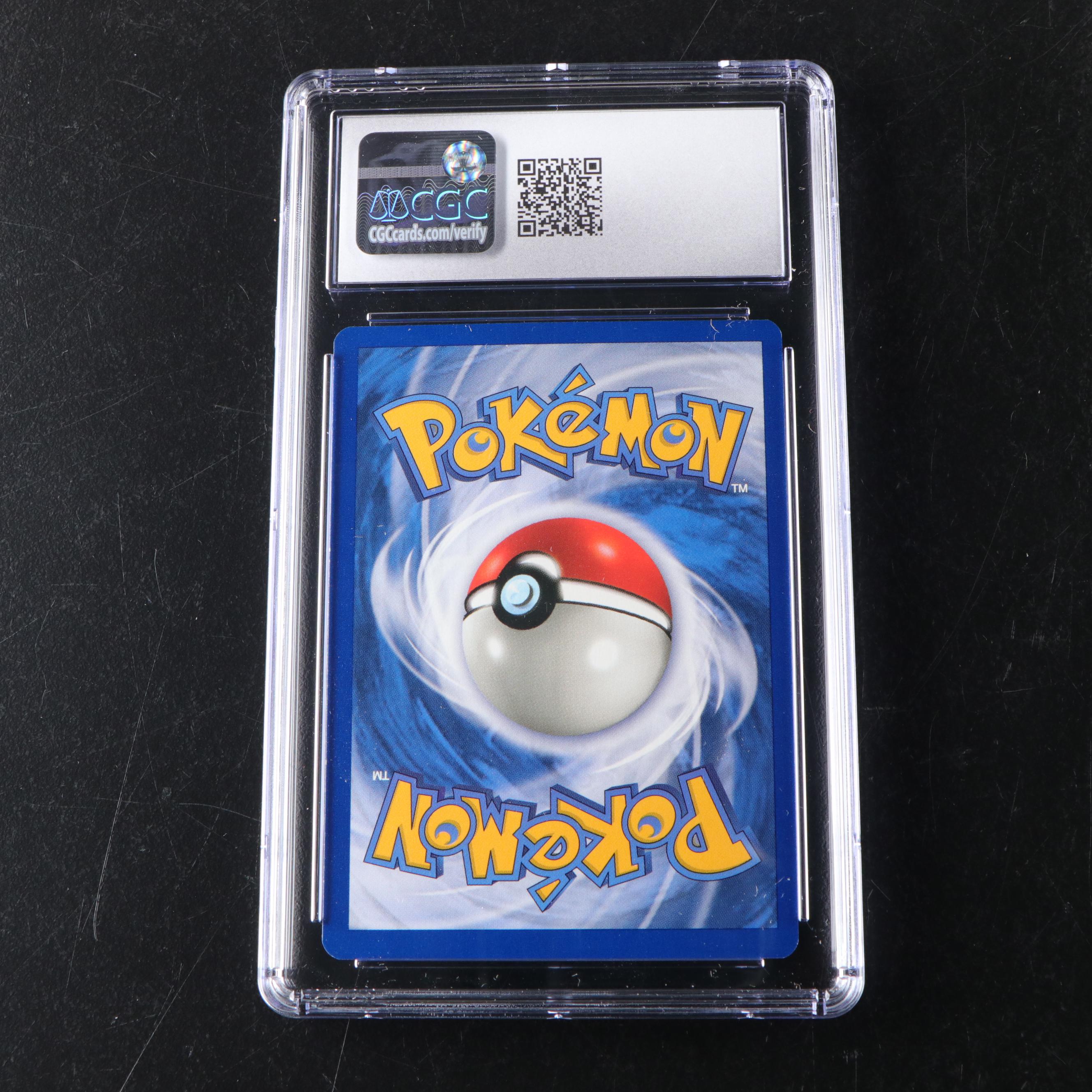 Base Set Holographic Blastoise Pokémon Card #2 Graded CGC 9