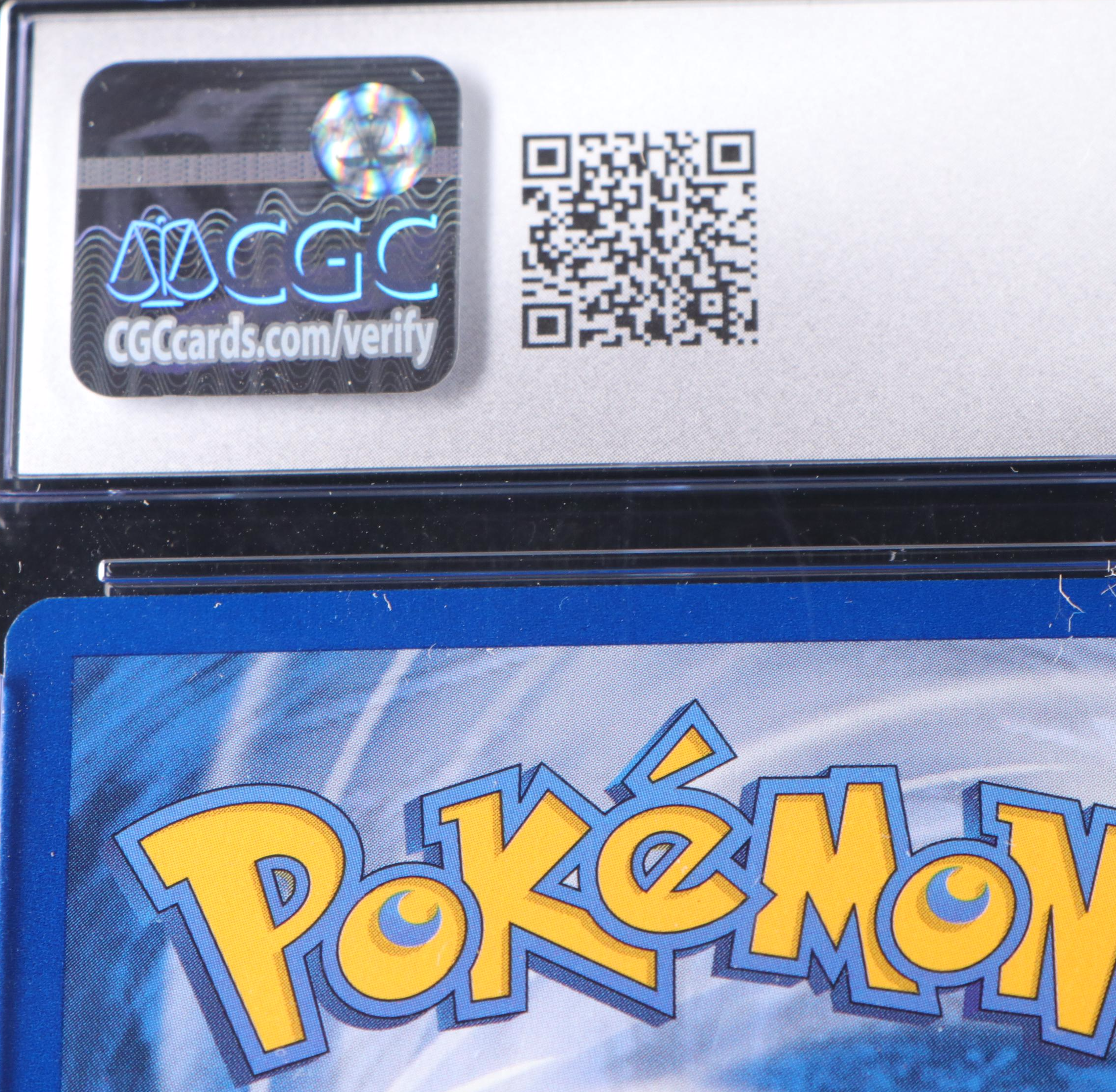 Base Set Holographic Blastoise Pokémon Card #2 Graded CGC 9