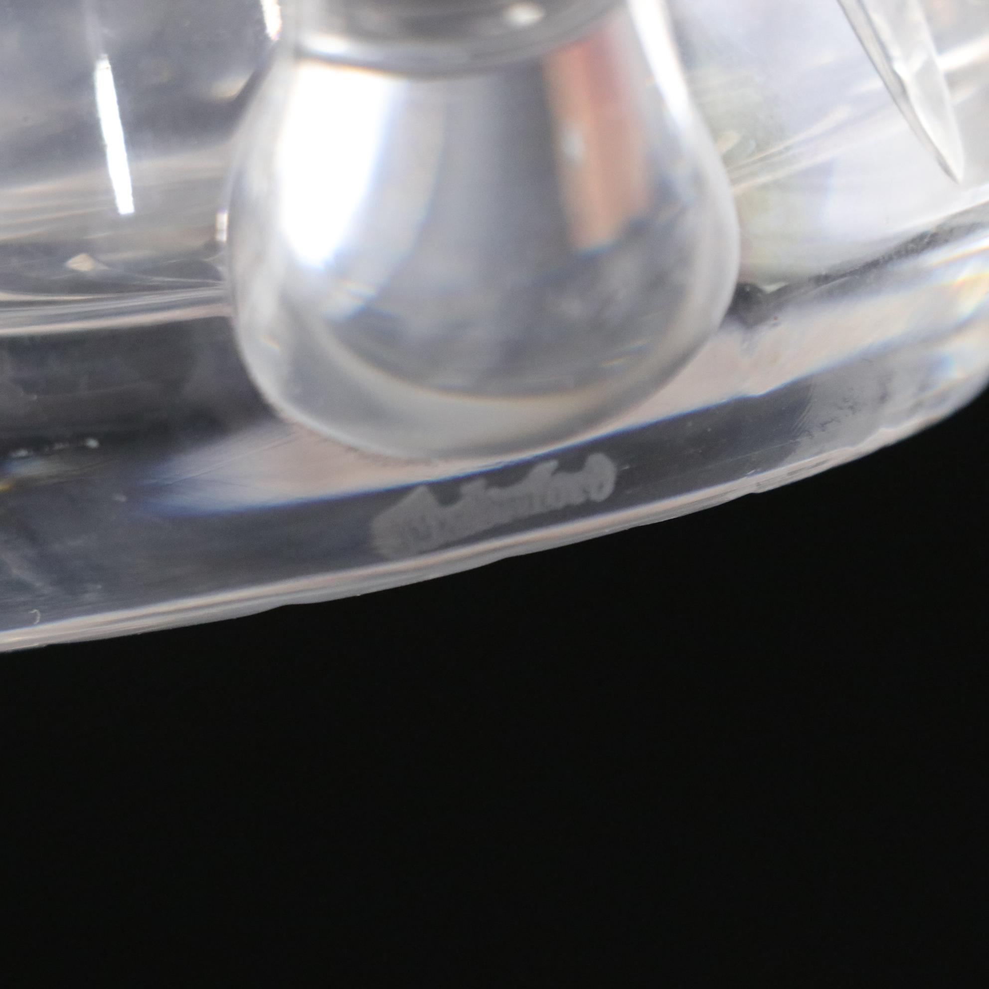 Waterford Creamer and Vase with Rogaska "Gallia" Pitcher