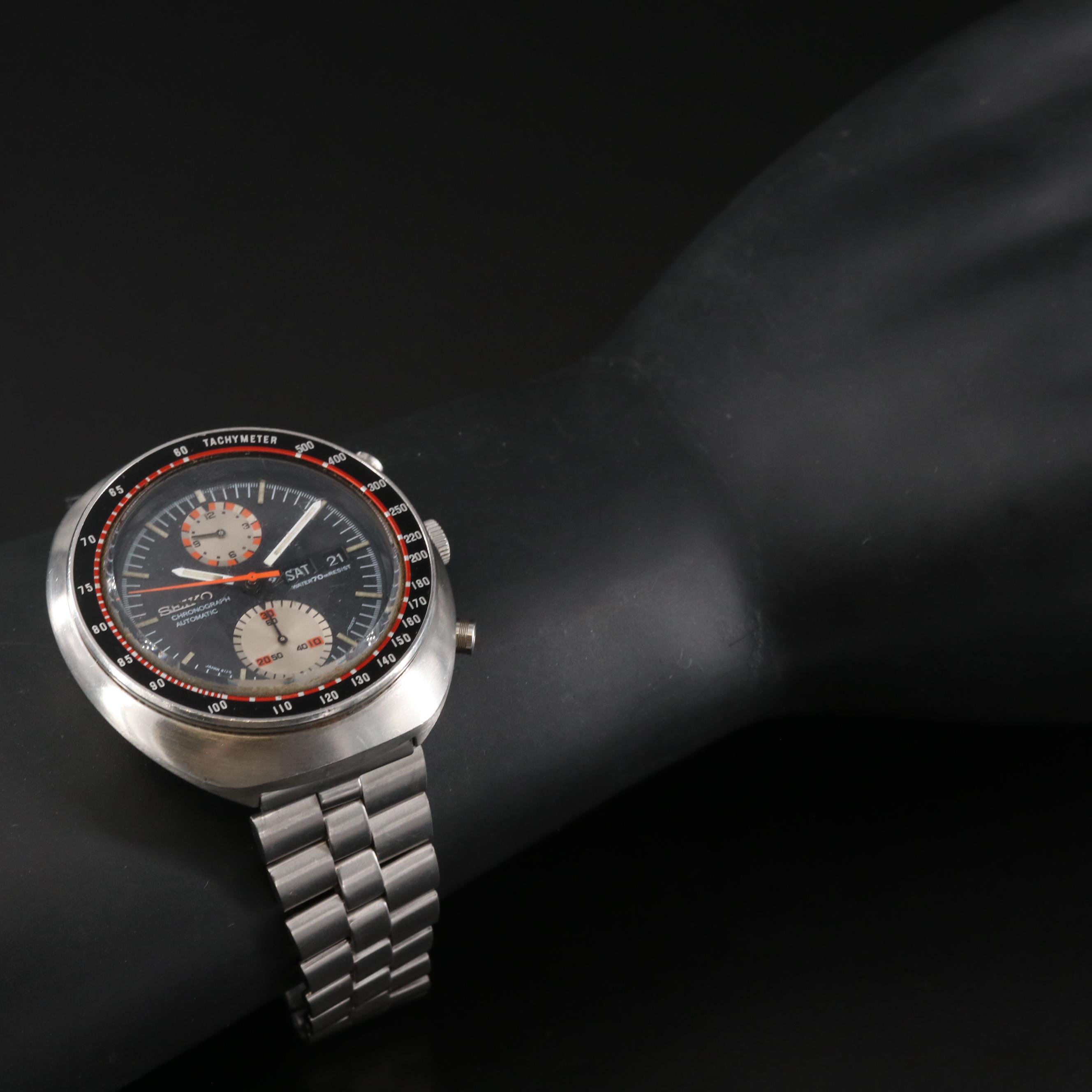 Vintage Seiko "UFO" 6138-0011 Chronograph Automatic Watch