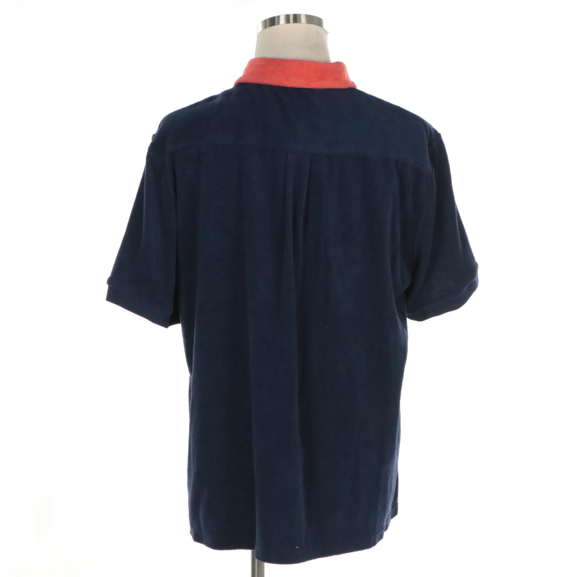 Men's Tombolo "Dive" Cabana x Hôtel Magique Limited Edition Terry Cloth Shirt