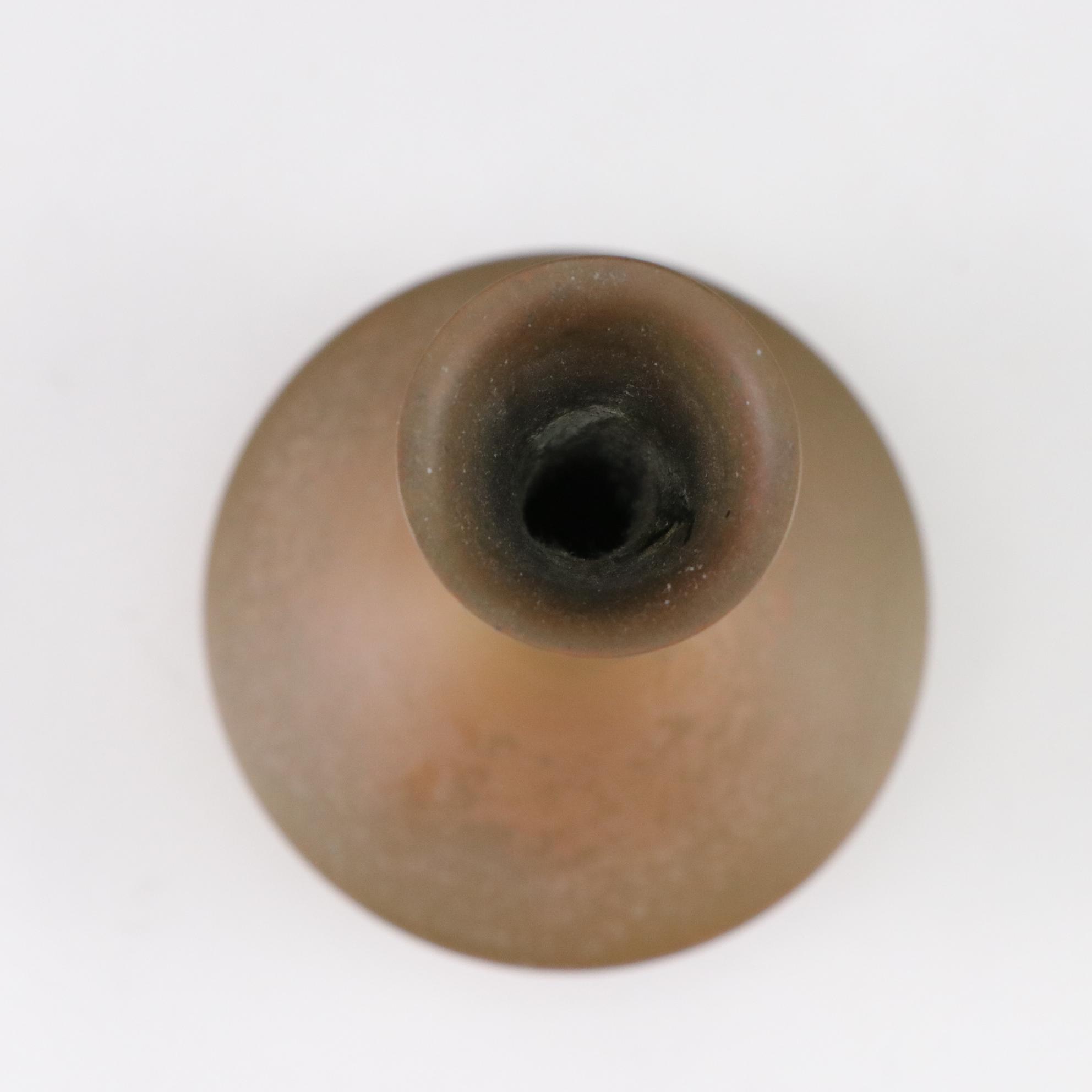 Engraved Brass Trinket Box with Enamel Decor with Brass Vase and Oil Lamp