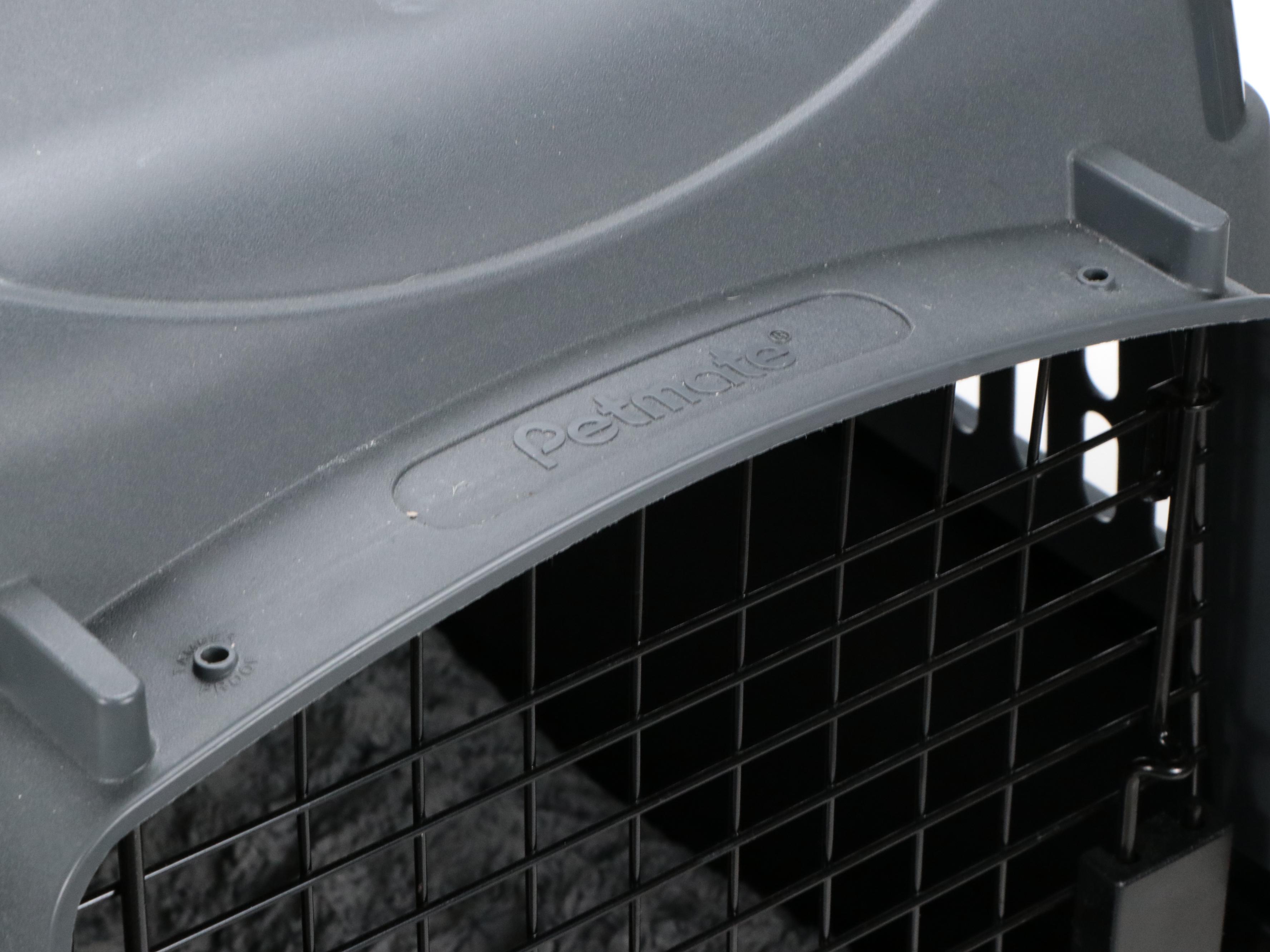 Quiet Time Polyester Pet Bed with Petmate Plastic Pet Carrier and More