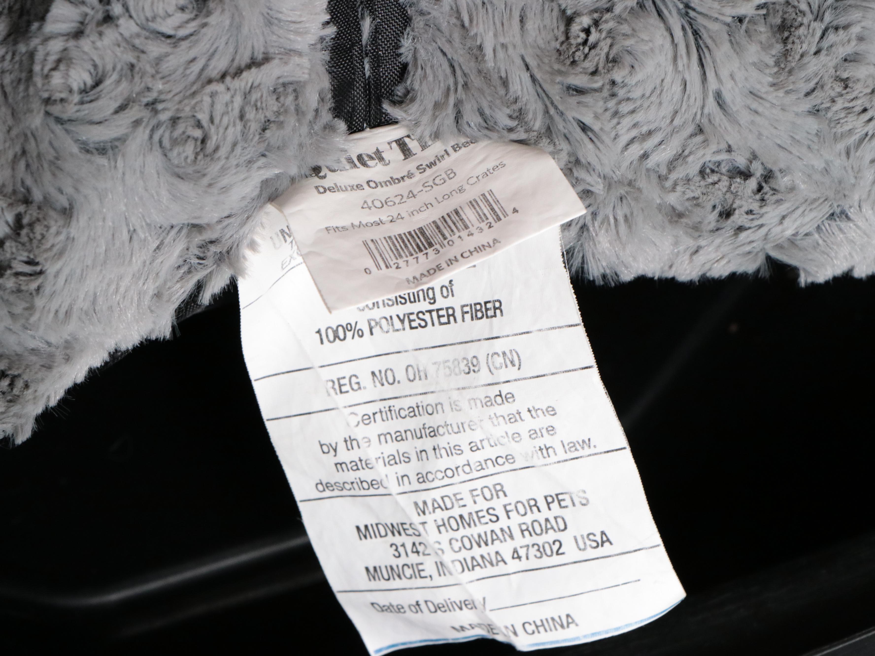 Quiet Time Polyester Pet Bed with Petmate Plastic Pet Carrier and More