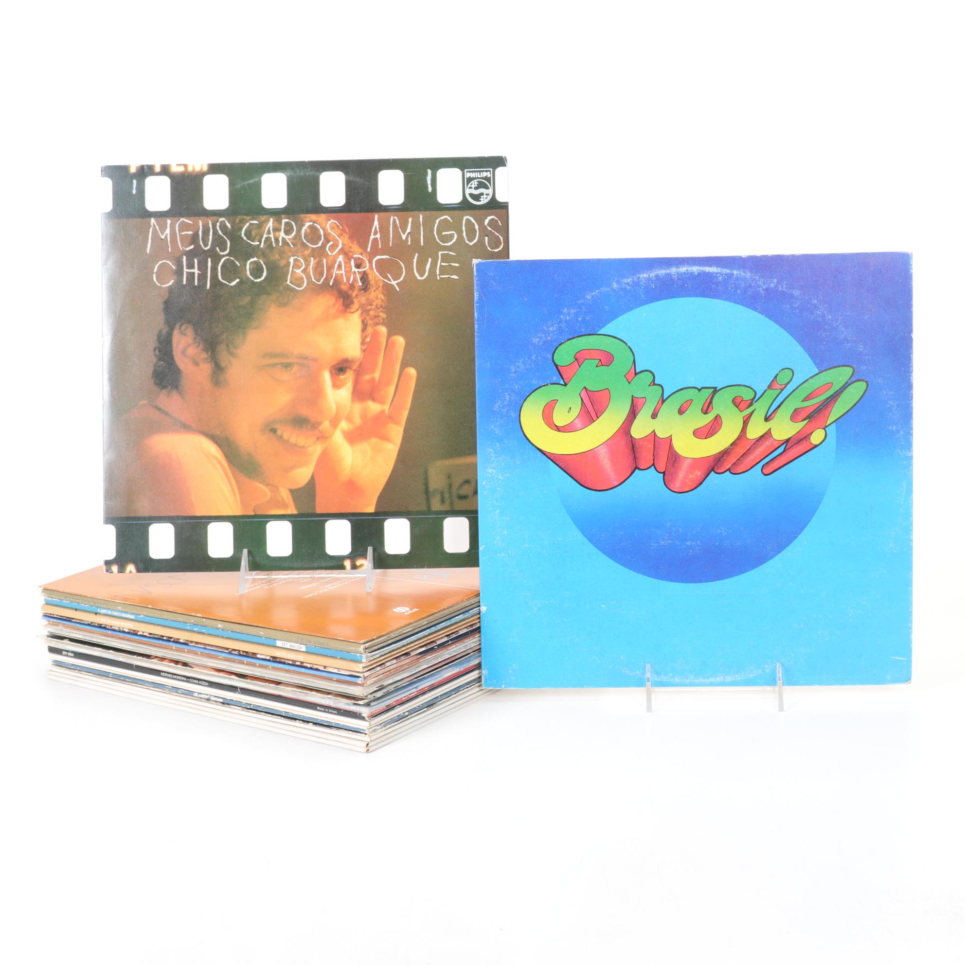 Record Collection of Latin Music Featuring Maria Bethania, Nosso Baden & More