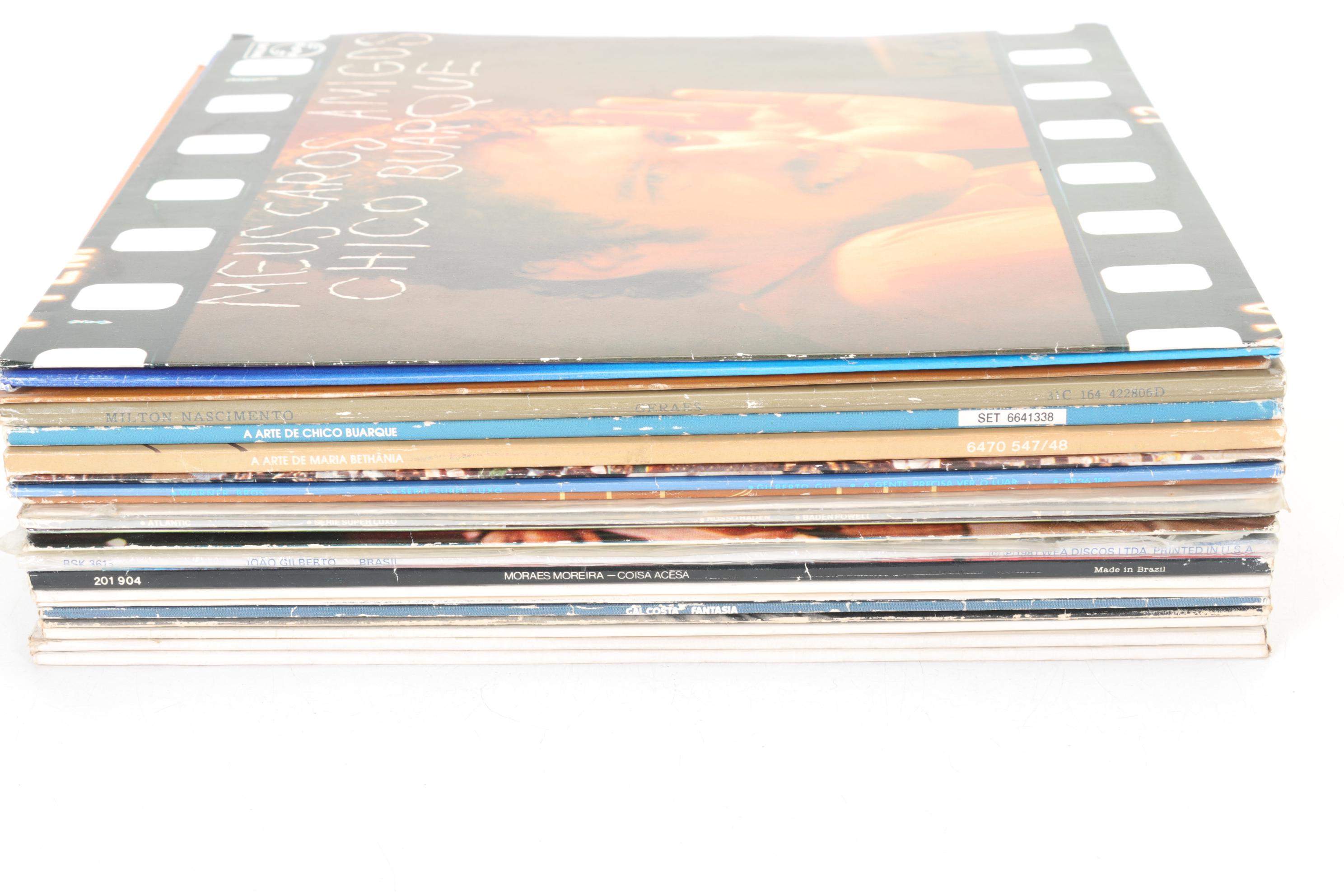 Record Collection of Latin Music Featuring Maria Bethania, Nosso Baden & More