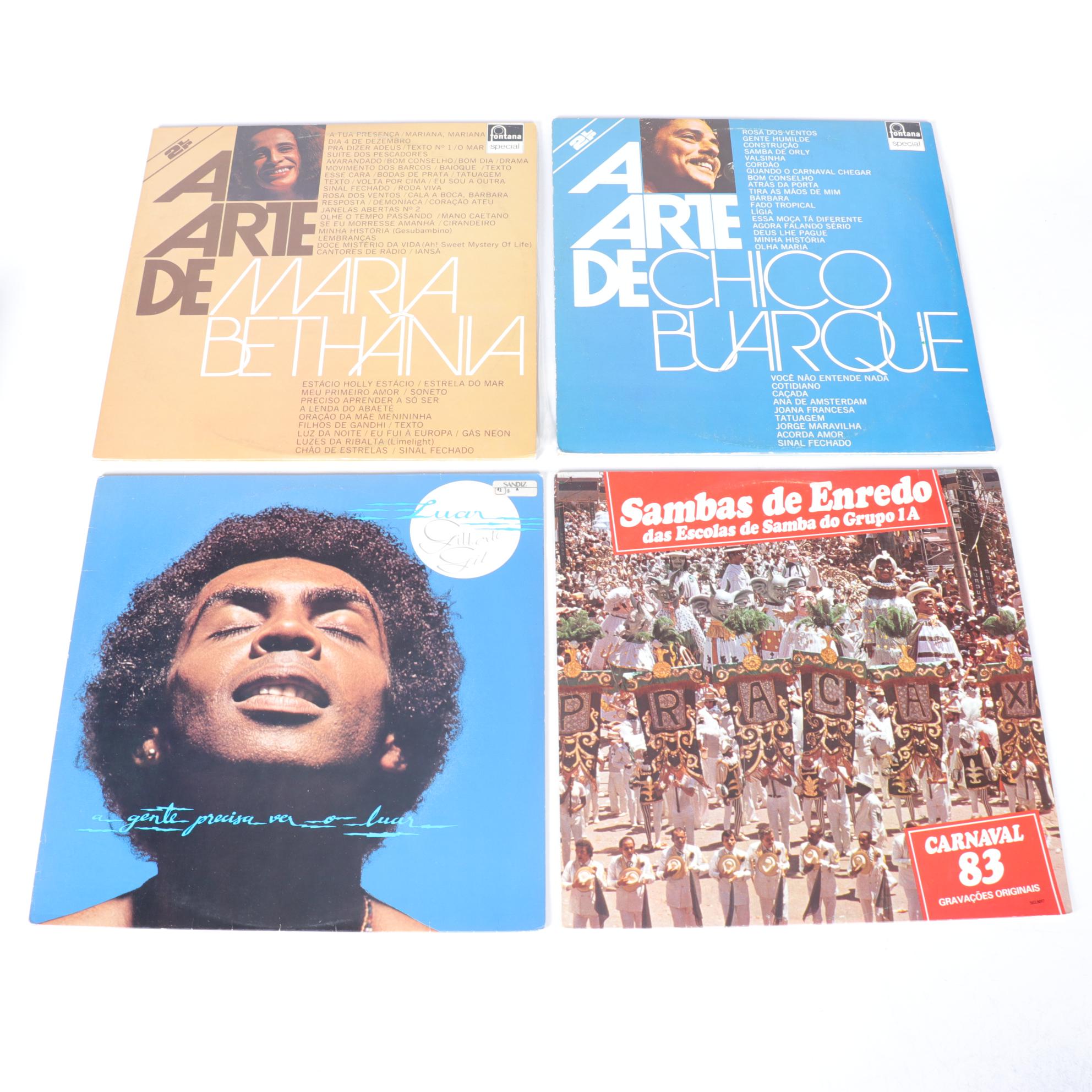 Record Collection of Latin Music Featuring Maria Bethania, Nosso Baden & More