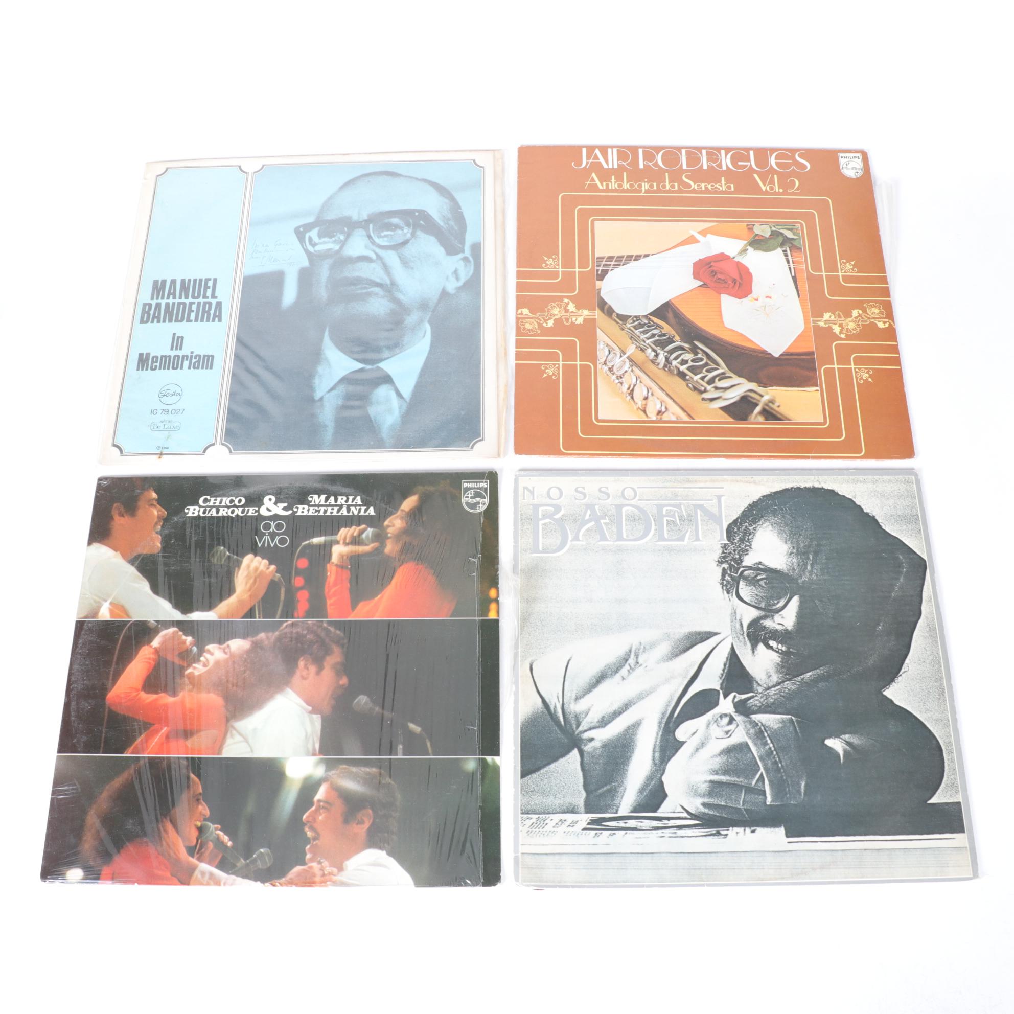 Record Collection of Latin Music Featuring Maria Bethania, Nosso Baden & More