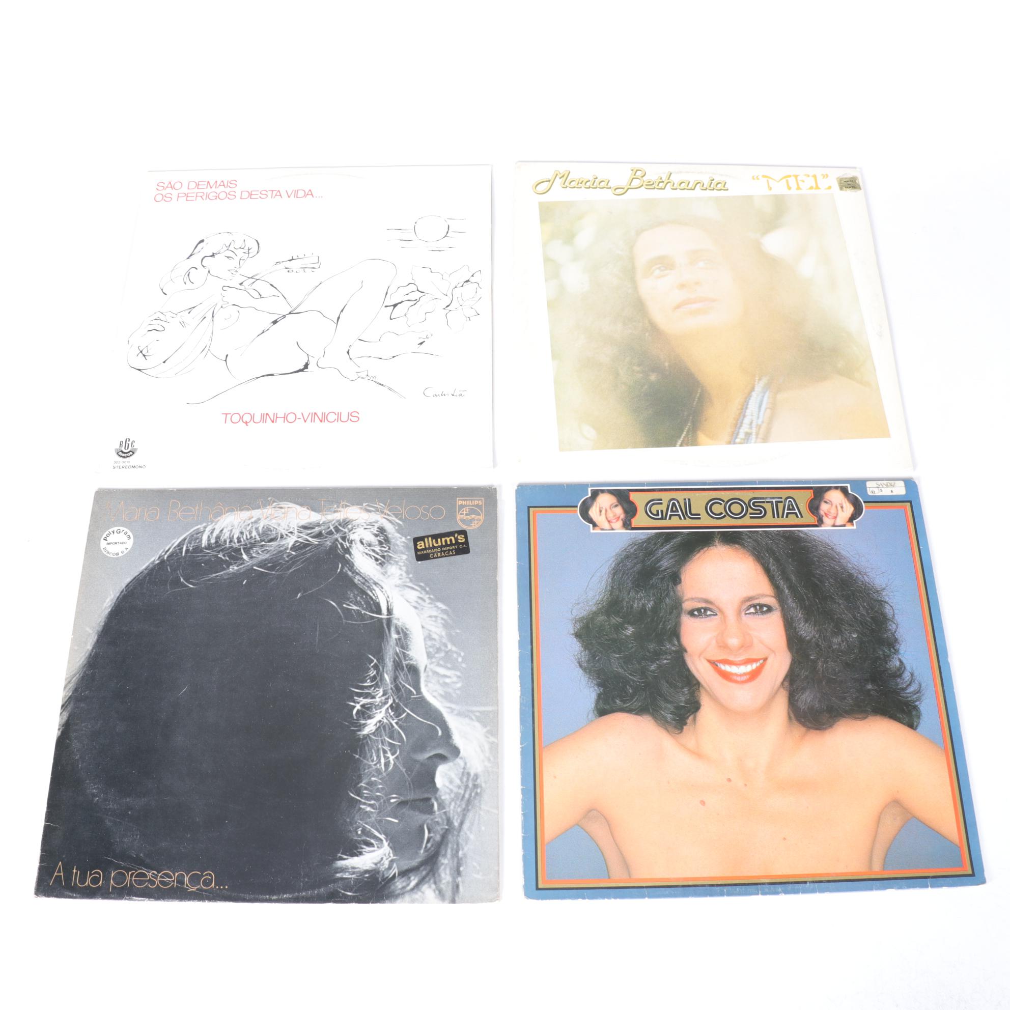 Record Collection of Latin Music Featuring Maria Bethania, Nosso Baden & More