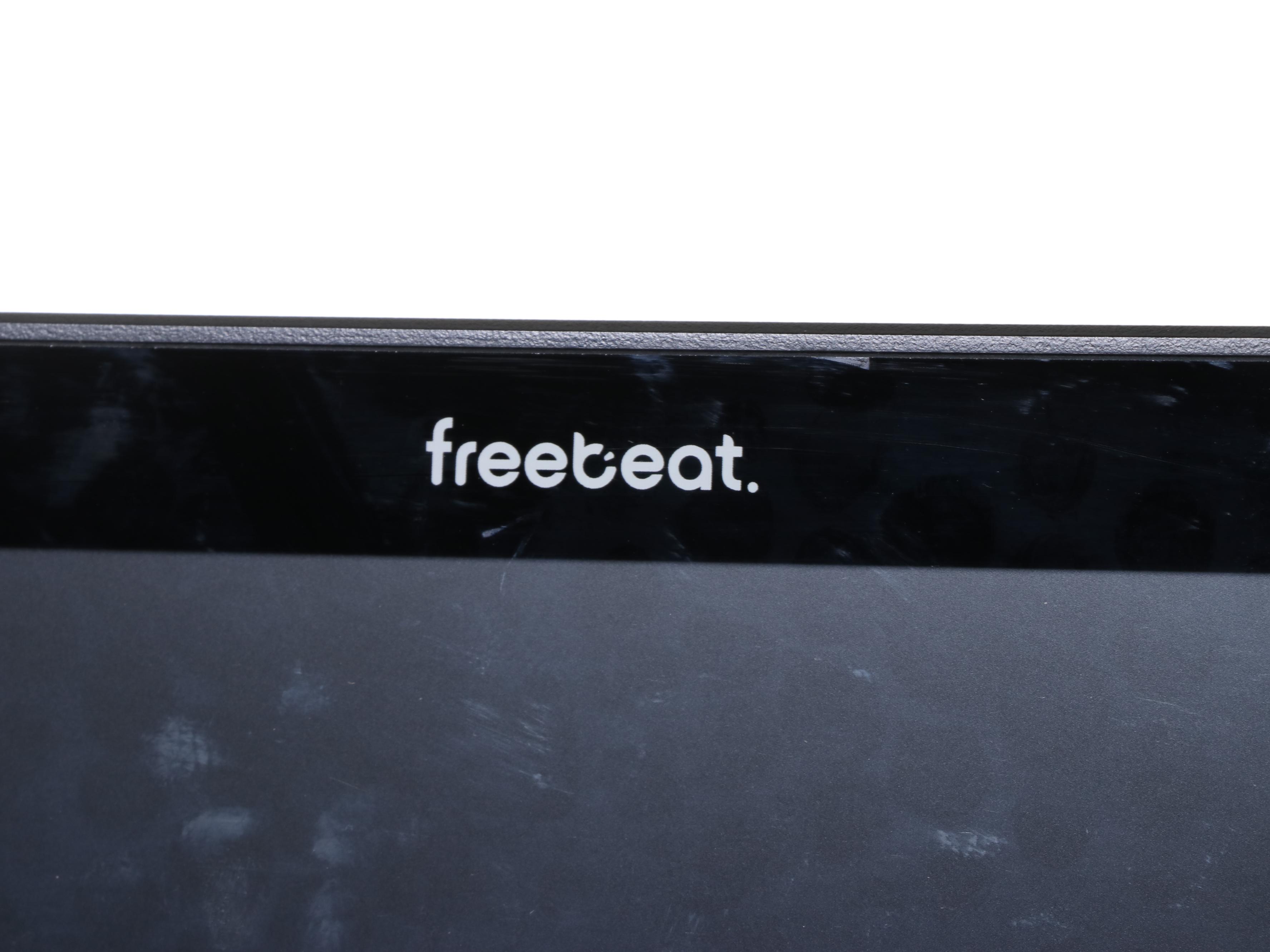 freebeat Lit Bike Stationary Bicycle Exercise System in White