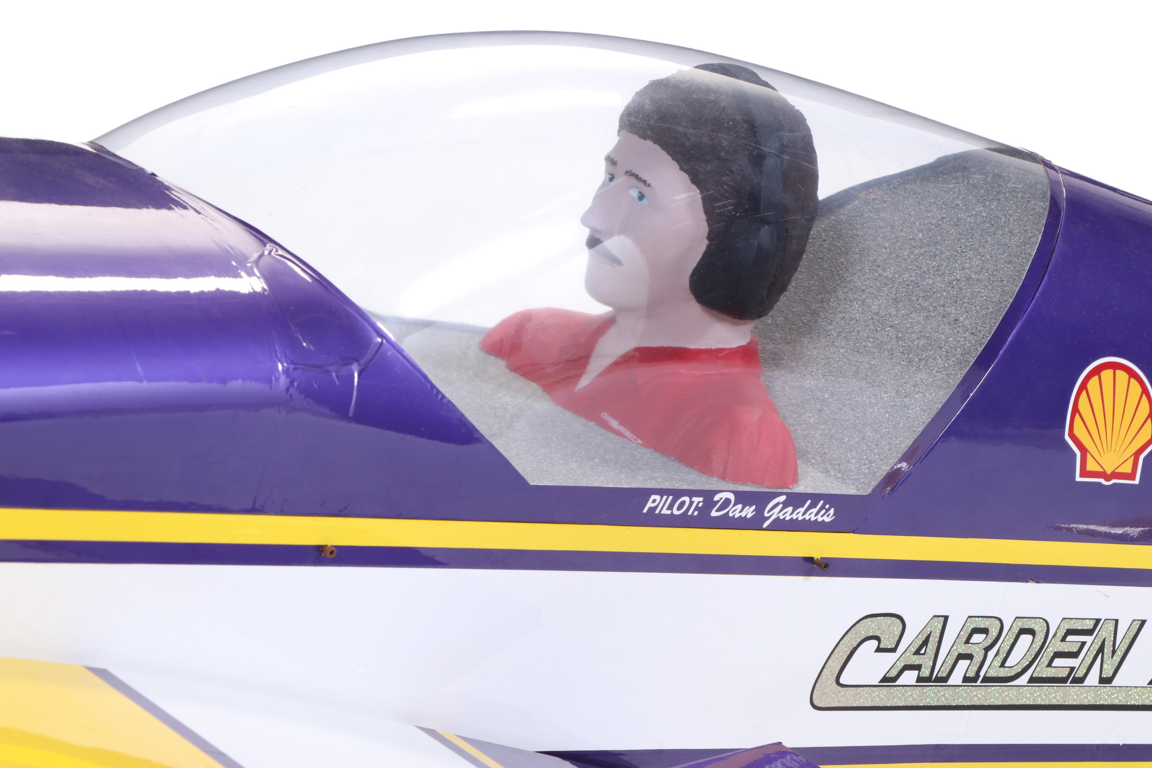 Carden Aircraft "Giles 300" Model RC Airplane with Desert Aircraft DA150 Engine