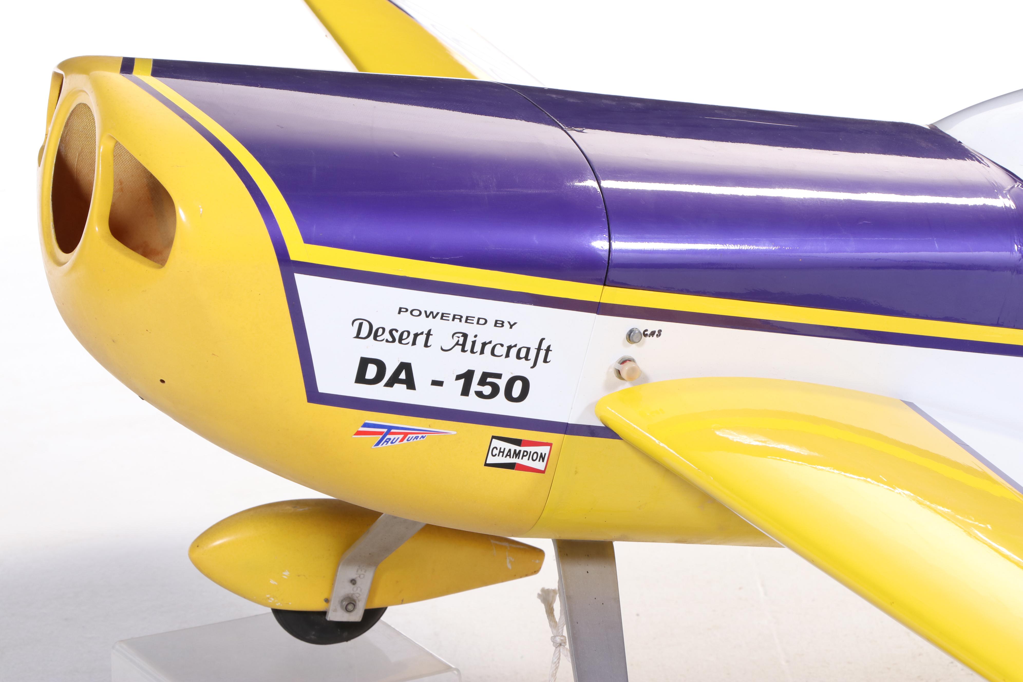 Carden Aircraft "Giles 300" Model RC Airplane with Desert Aircraft DA150 Engine