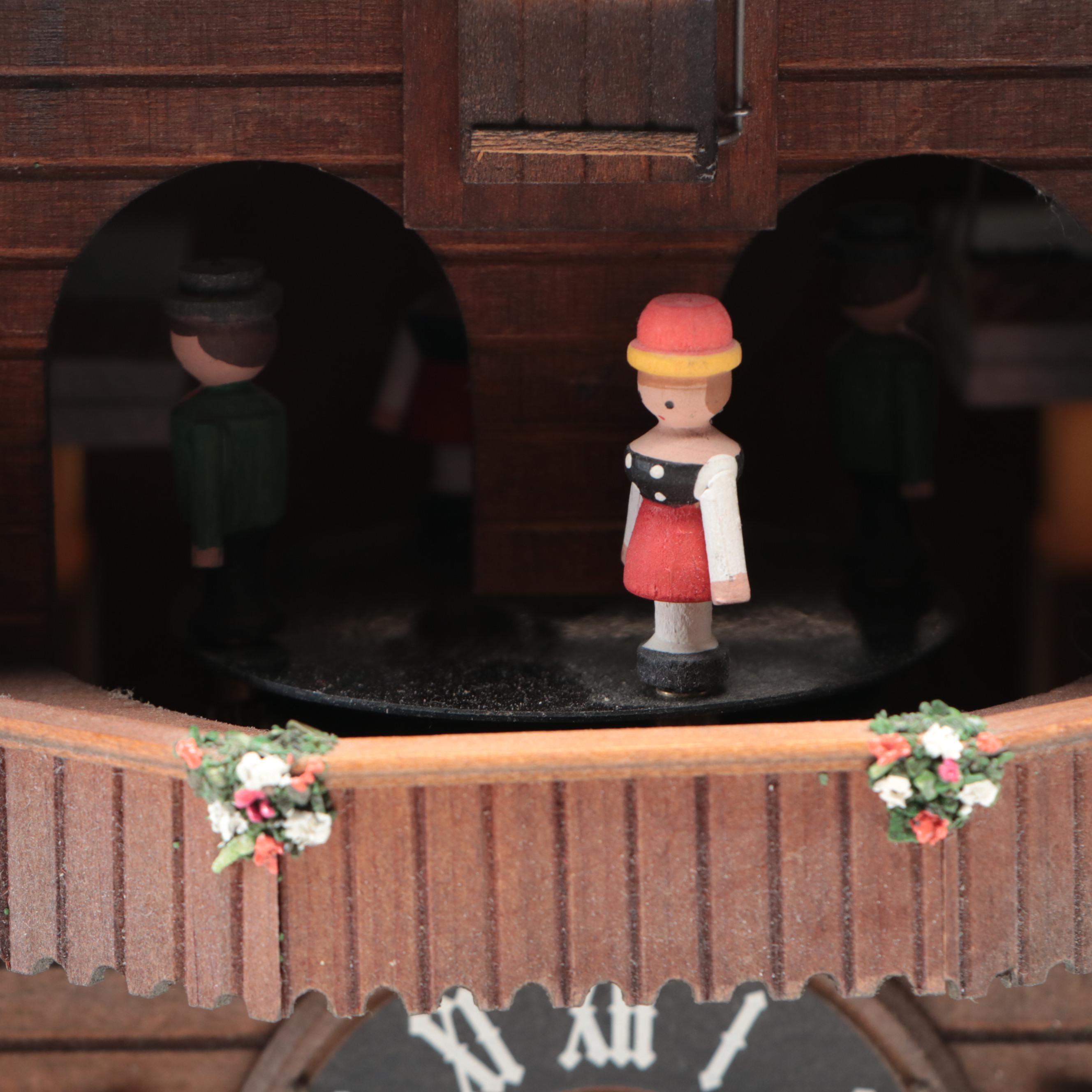 Cuendet Wood Cuckoo Clock