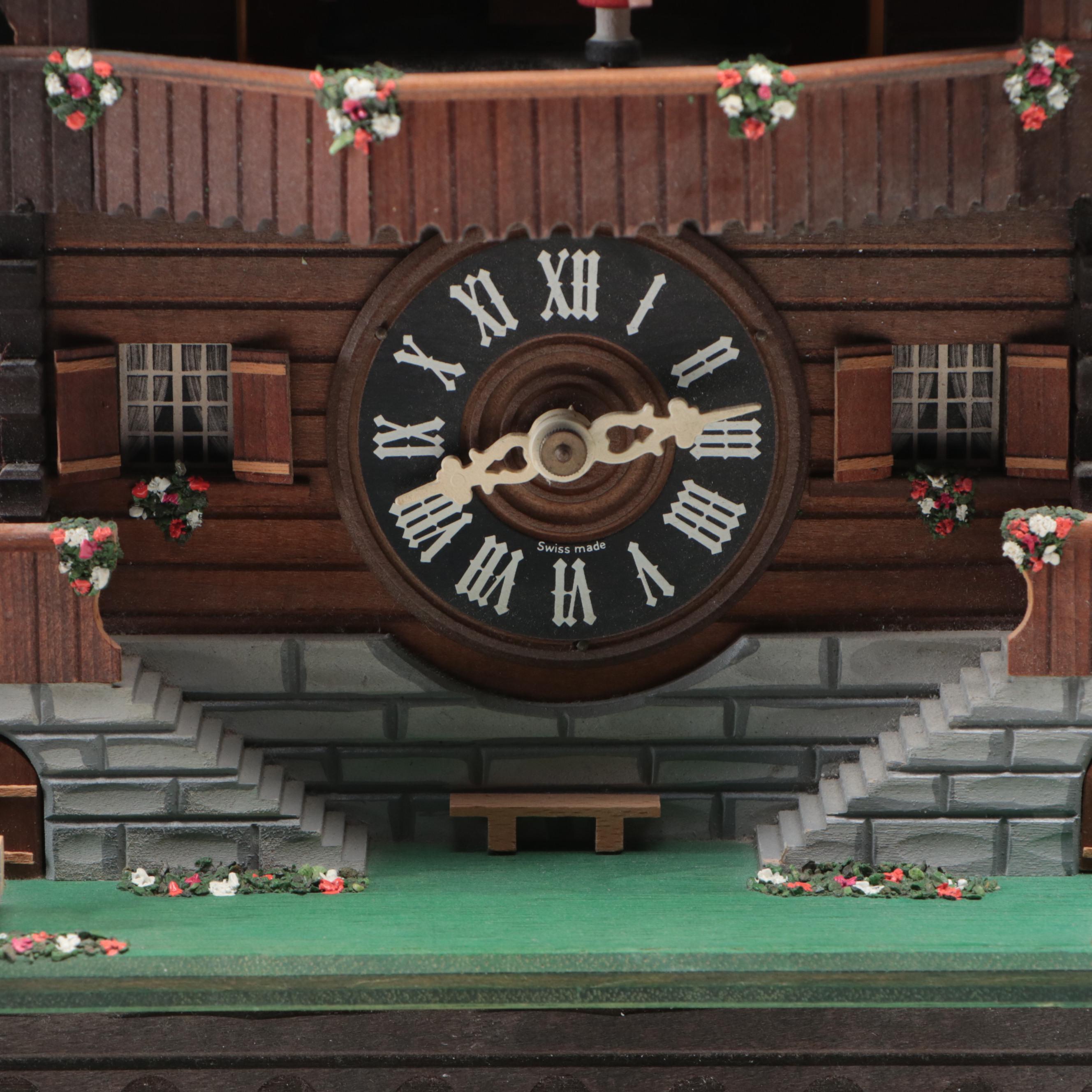 Cuendet Wood Cuckoo Clock