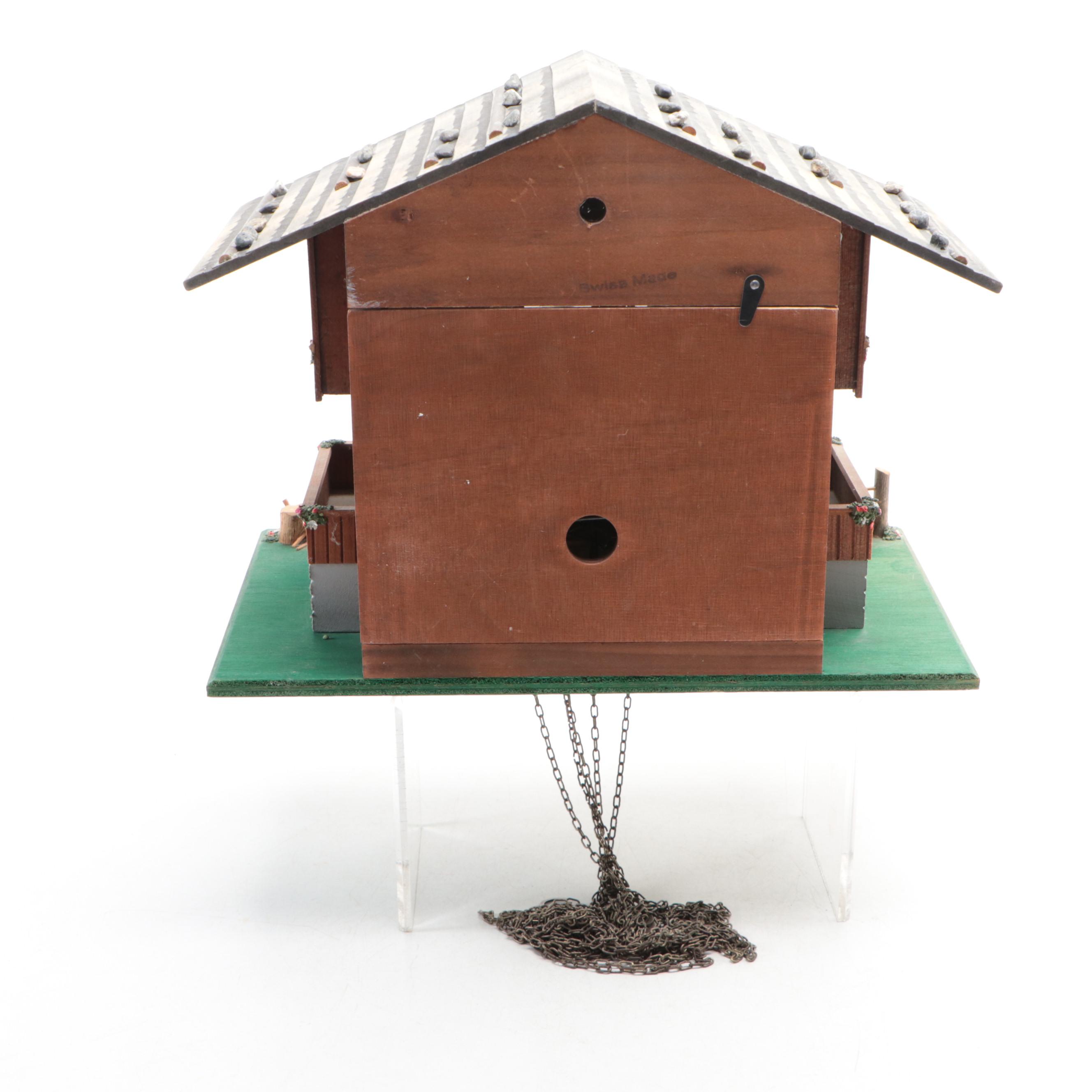 Cuendet Wood Cuckoo Clock