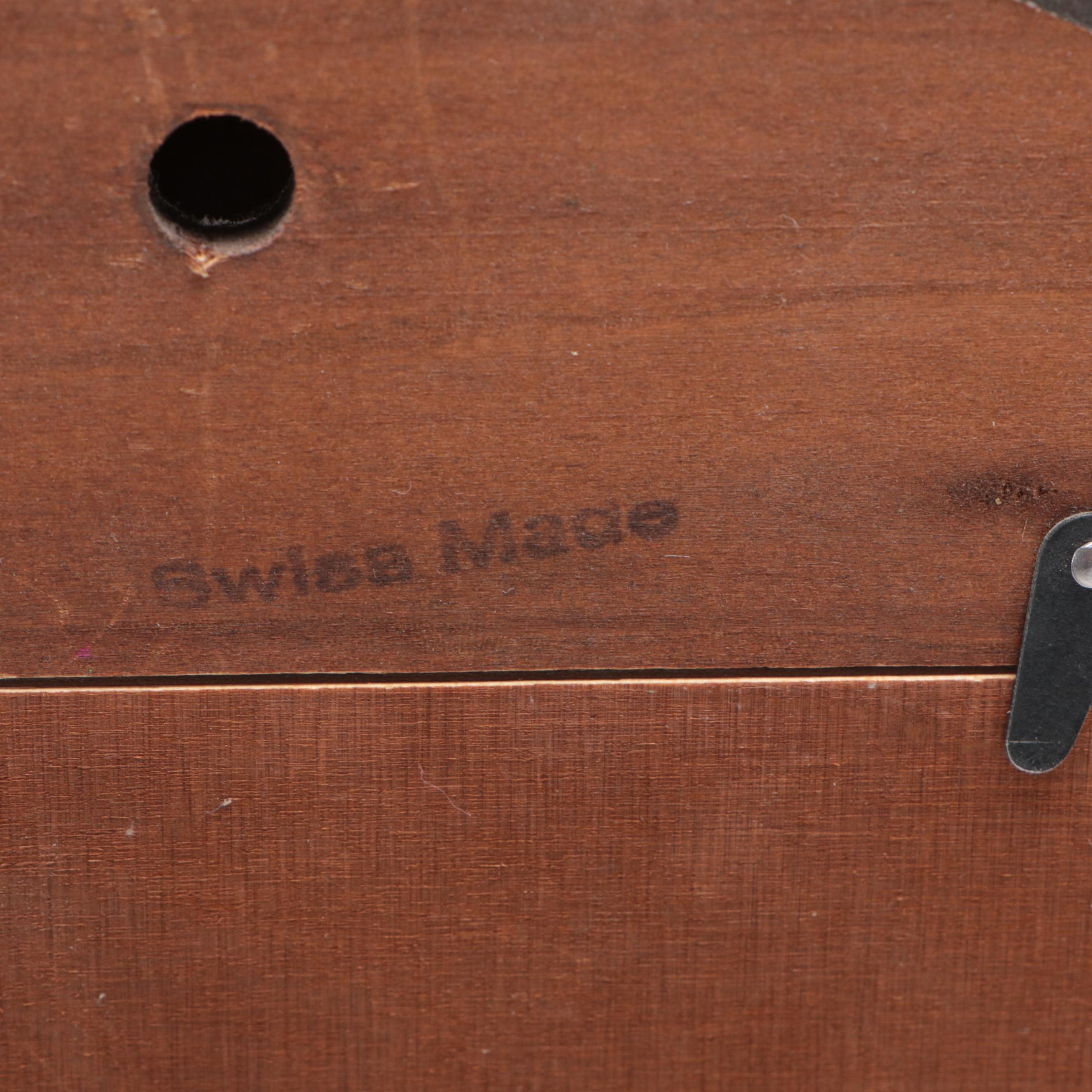 Cuendet Wood Cuckoo Clock