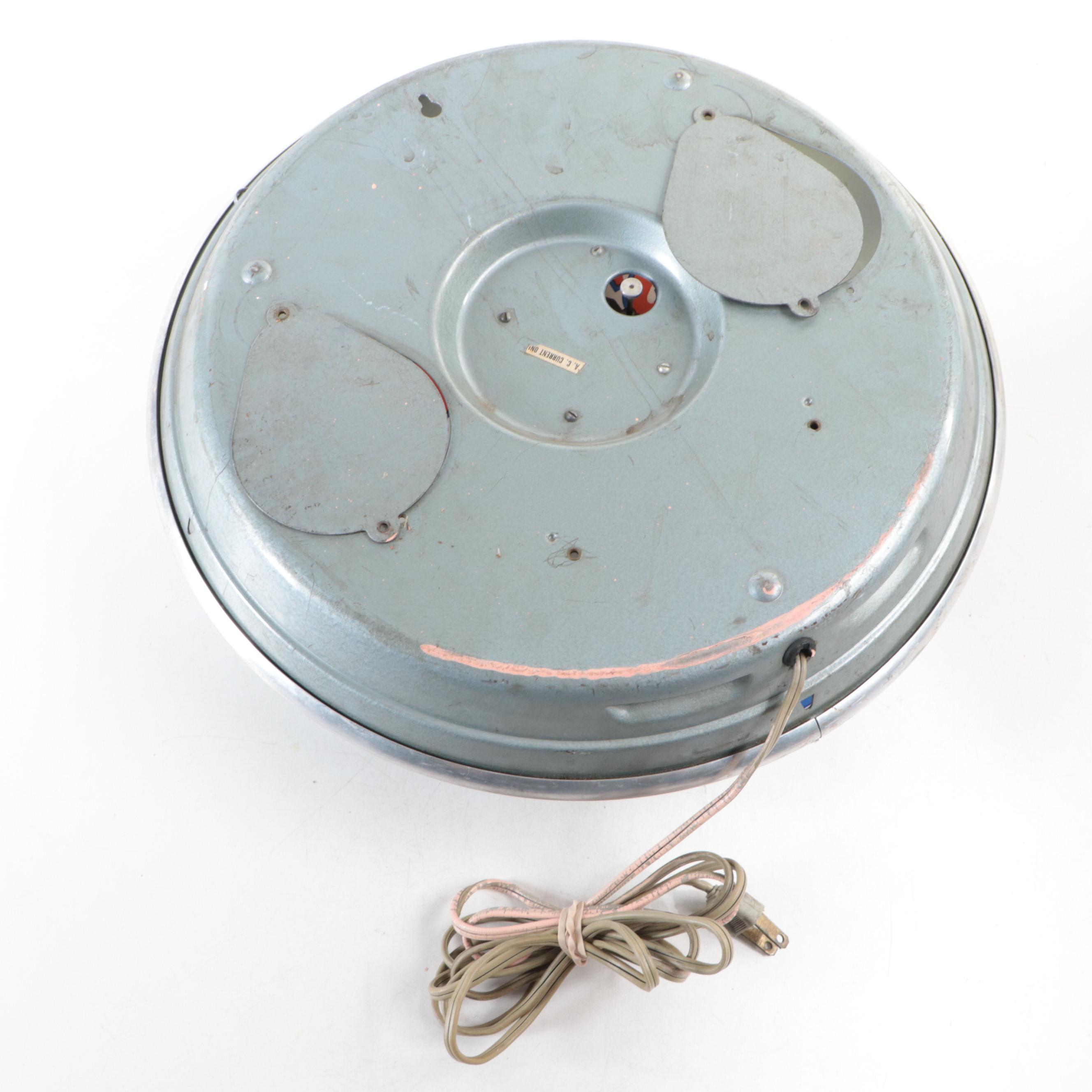 Rexall Bisma-Rex Advertising Double Bubble Advertising Clock, Mid-20th Century