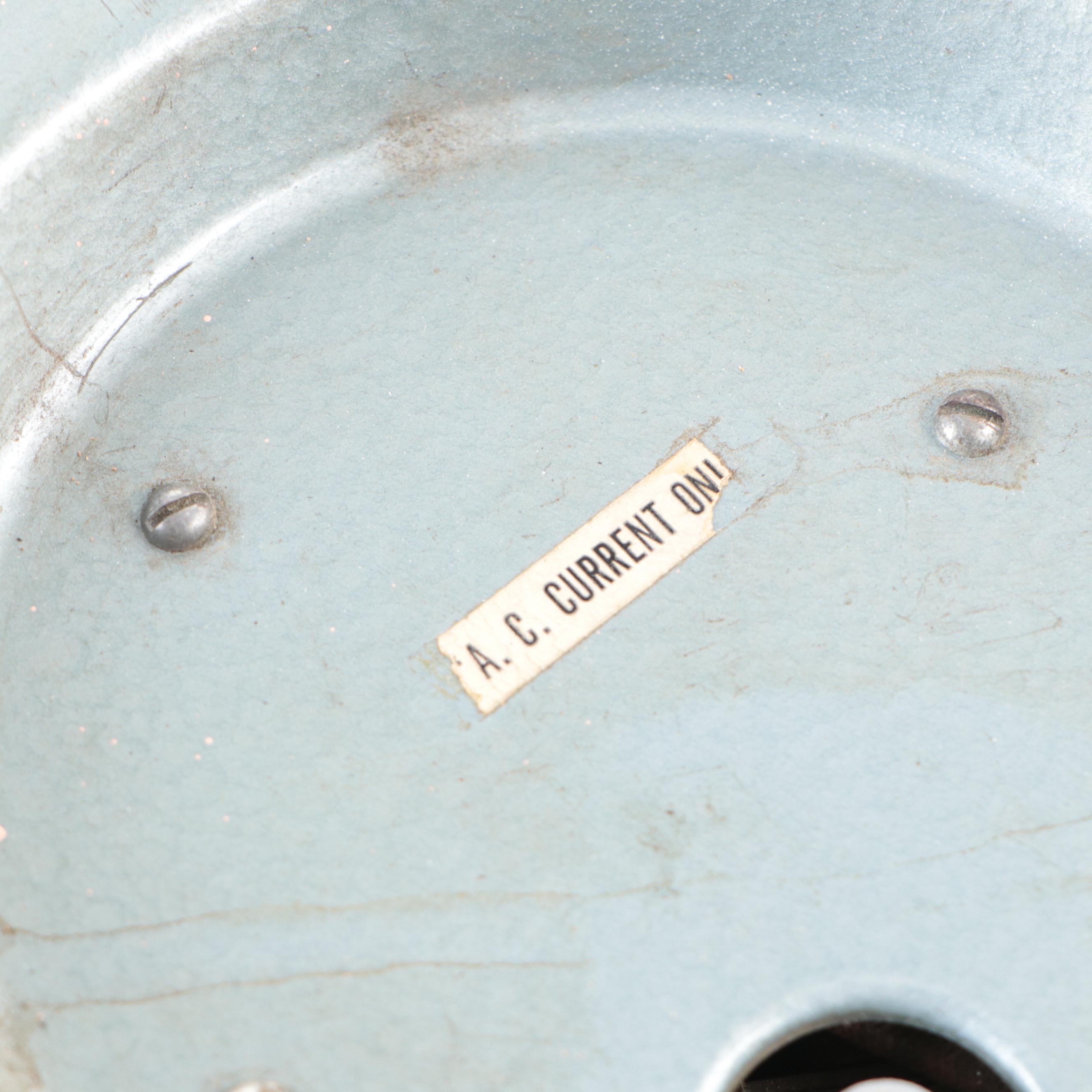 Rexall Bisma-Rex Advertising Double Bubble Advertising Clock, Mid-20th Century