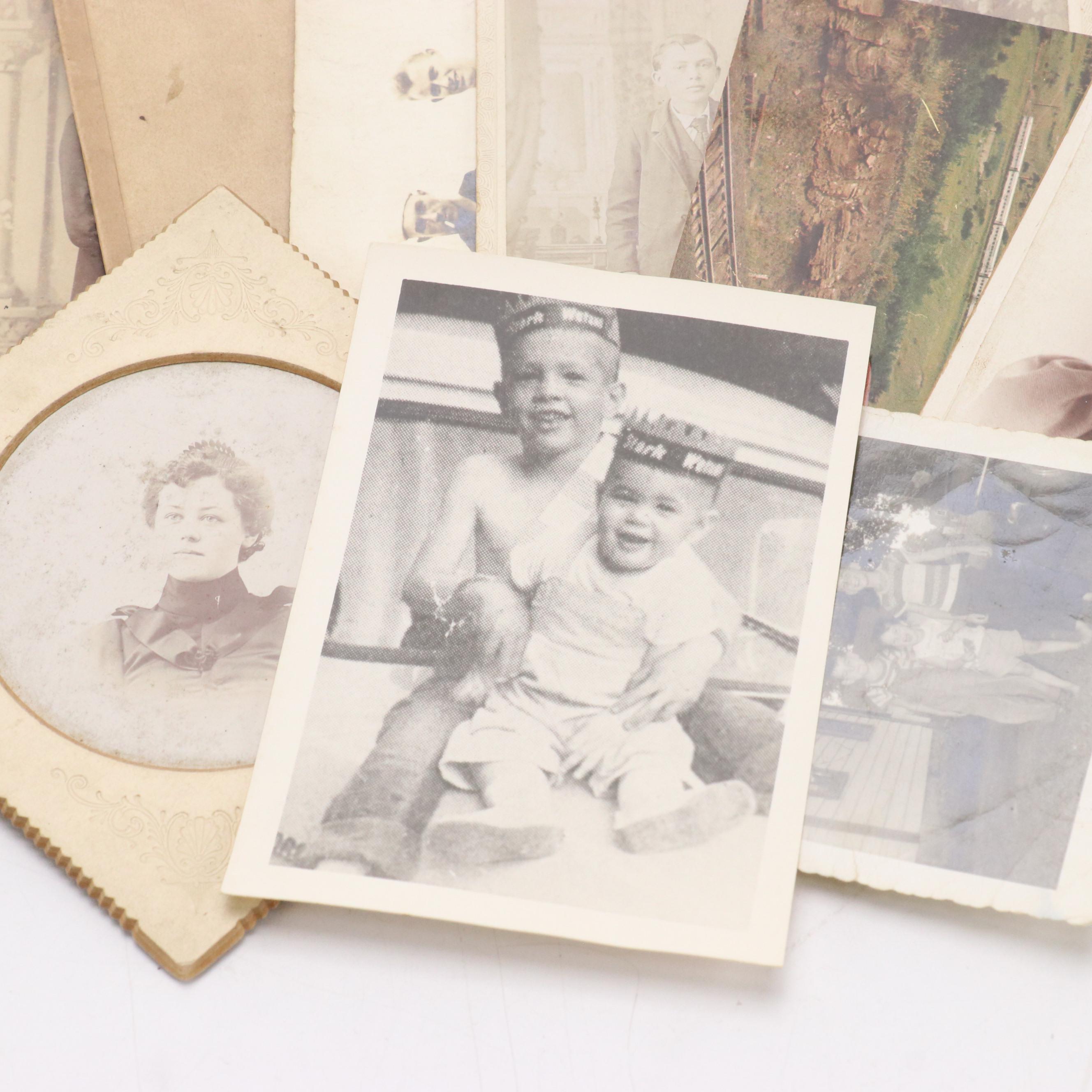 "The Pansy" Magazines with Albumen and Other Photographs with More