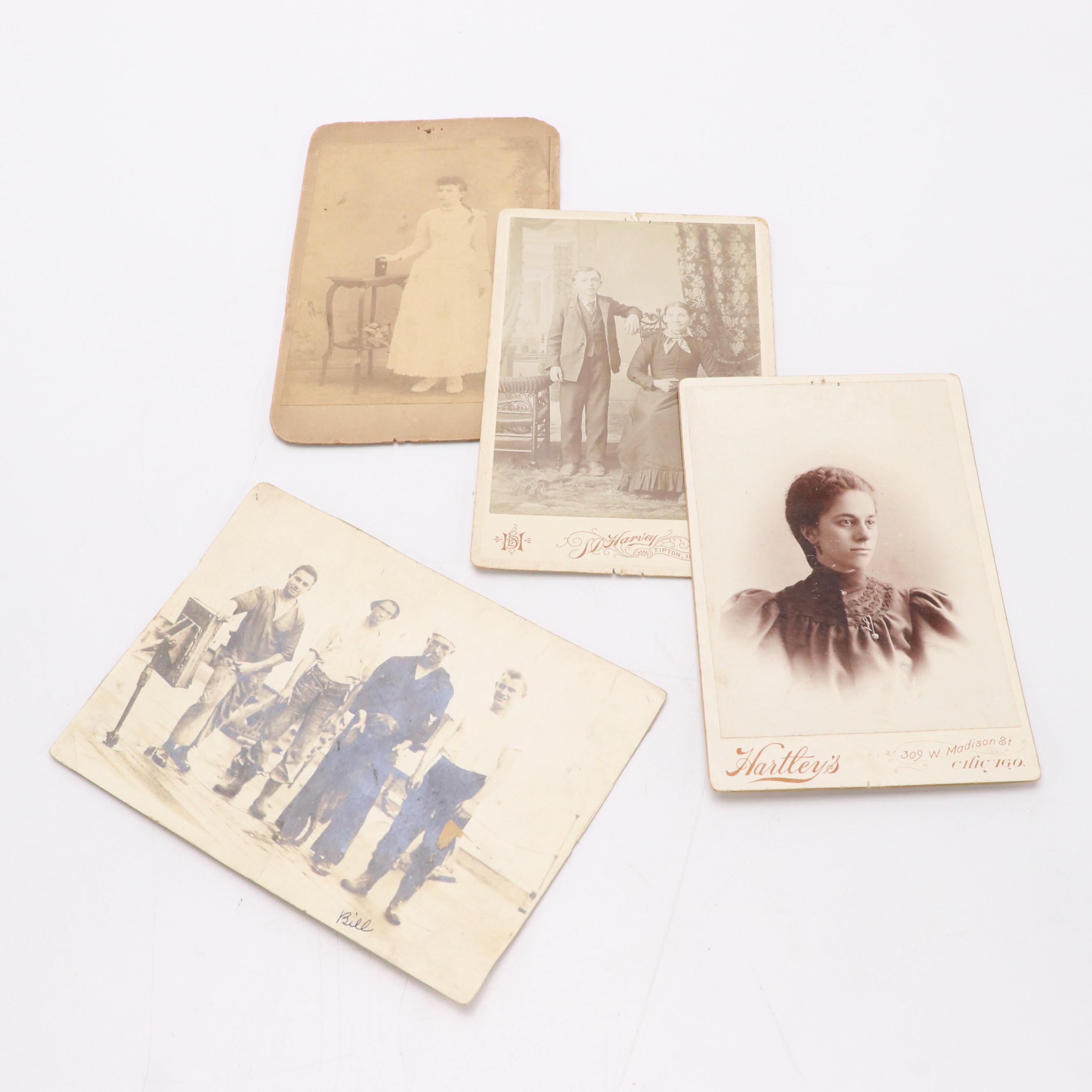 "The Pansy" Magazines with Albumen and Other Photographs with More