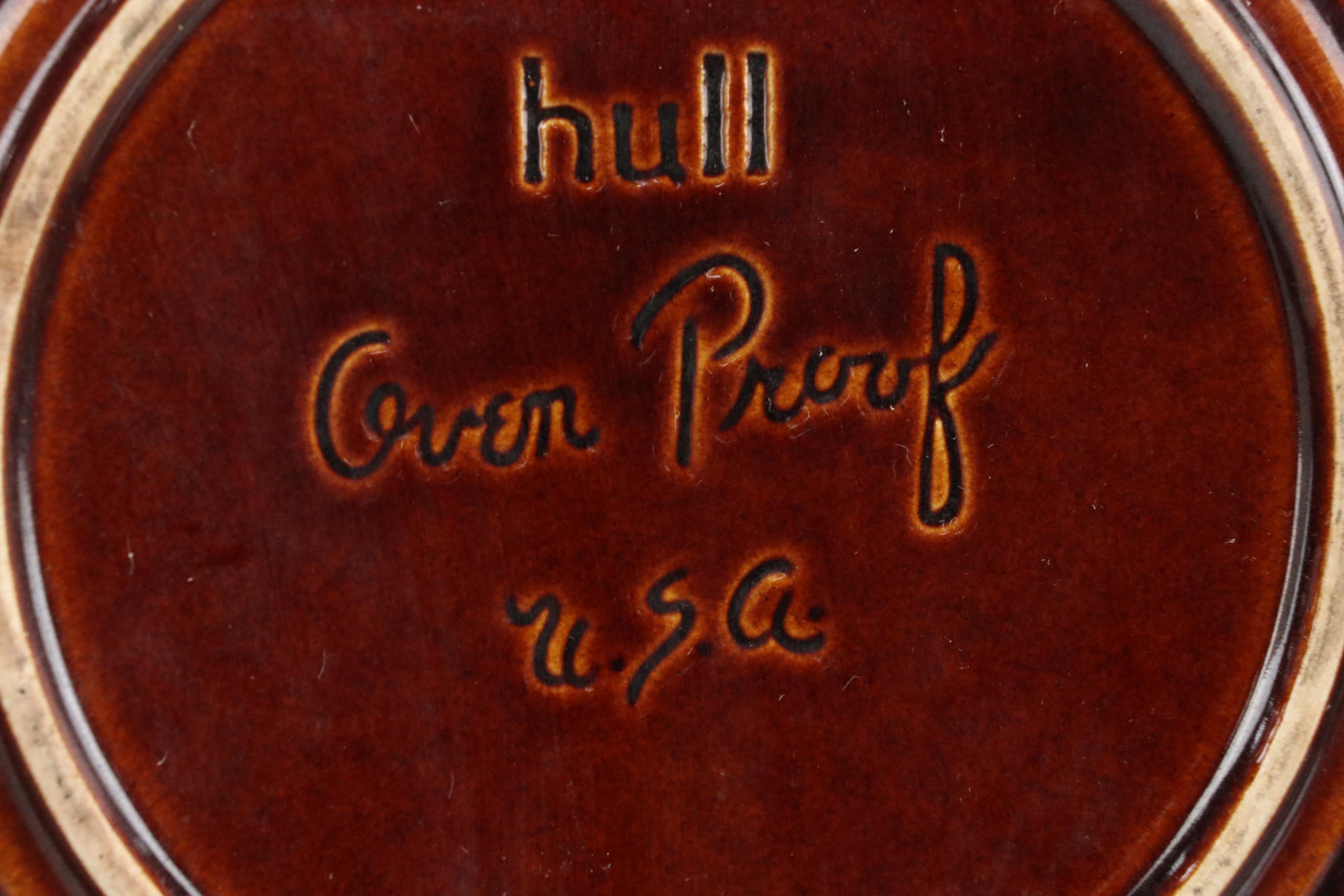 McCoy Brown Drip  Ceramic Dinnerware, Mid to Late 20th Century