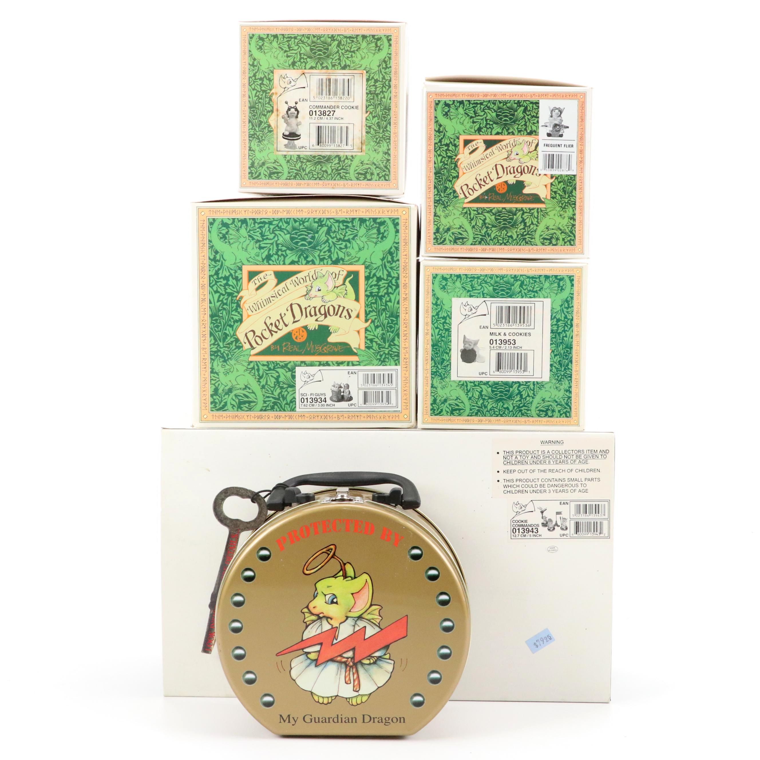 Real Musgrave "The Whimsical World of Pocket Dragons" Figurines