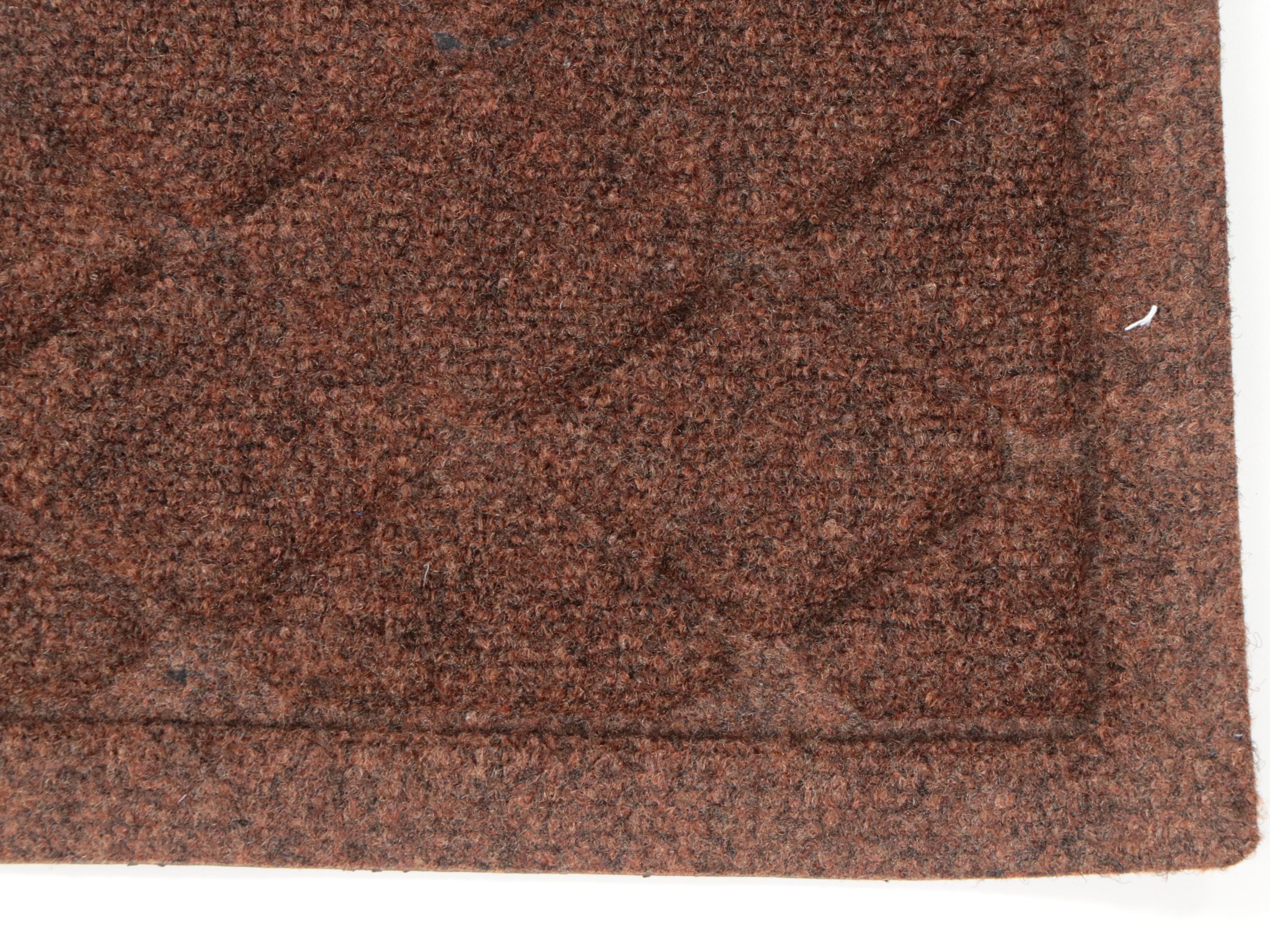 Pair of Machine Made Quilted Water Absorbing Door Mats