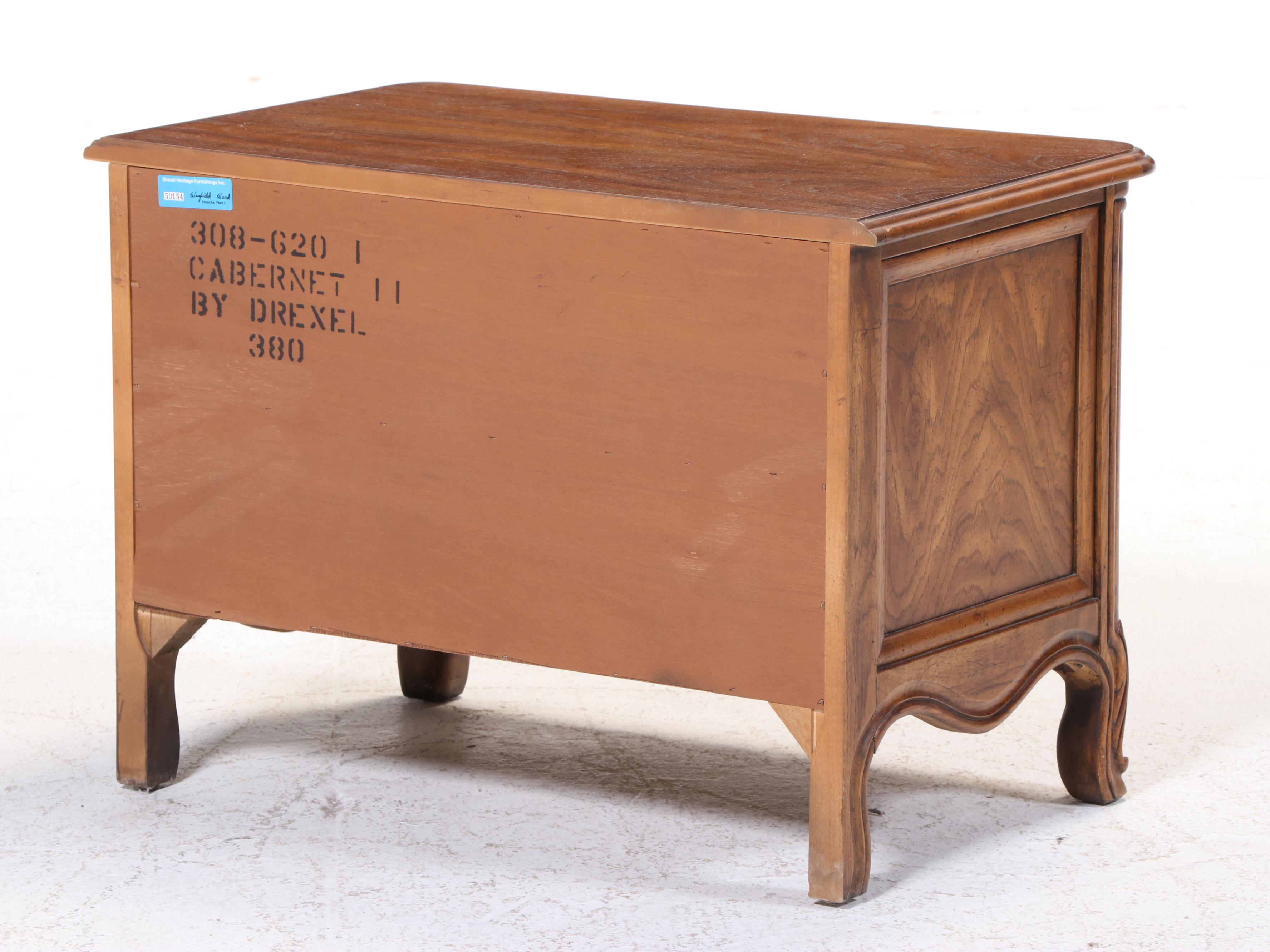 Drexel-Heritage Cabernet Oak Two Drawer Nightstand