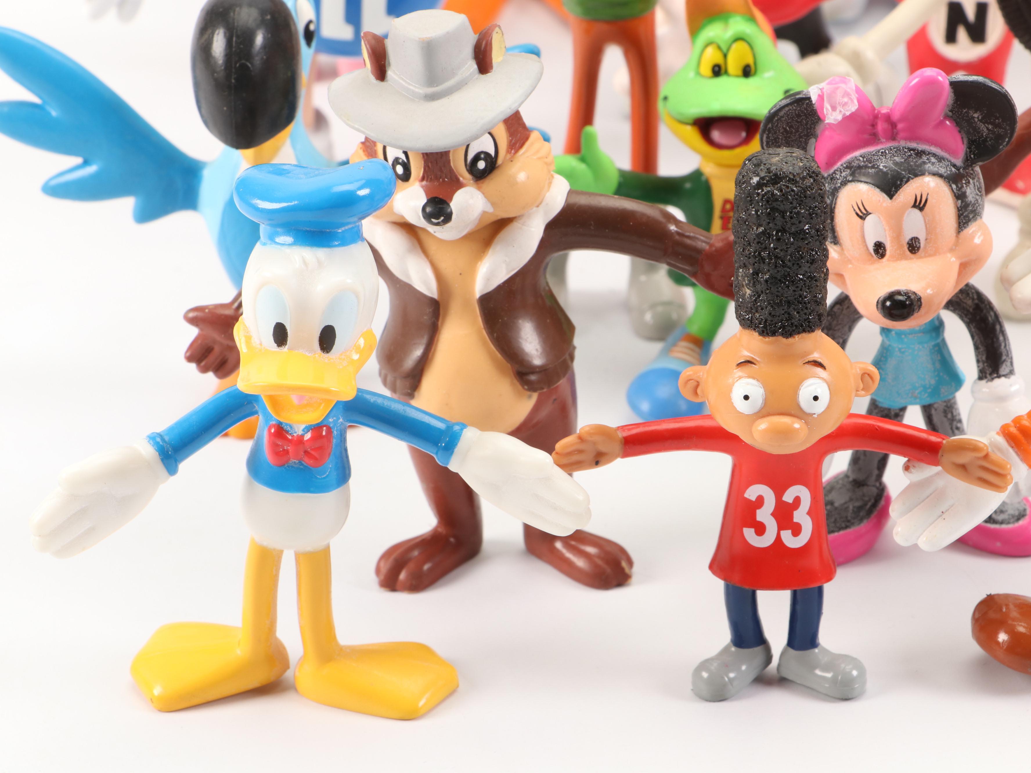 The Simpsons, Mickey Mouse and Friends and More Poseable Figures, Late 20th C.