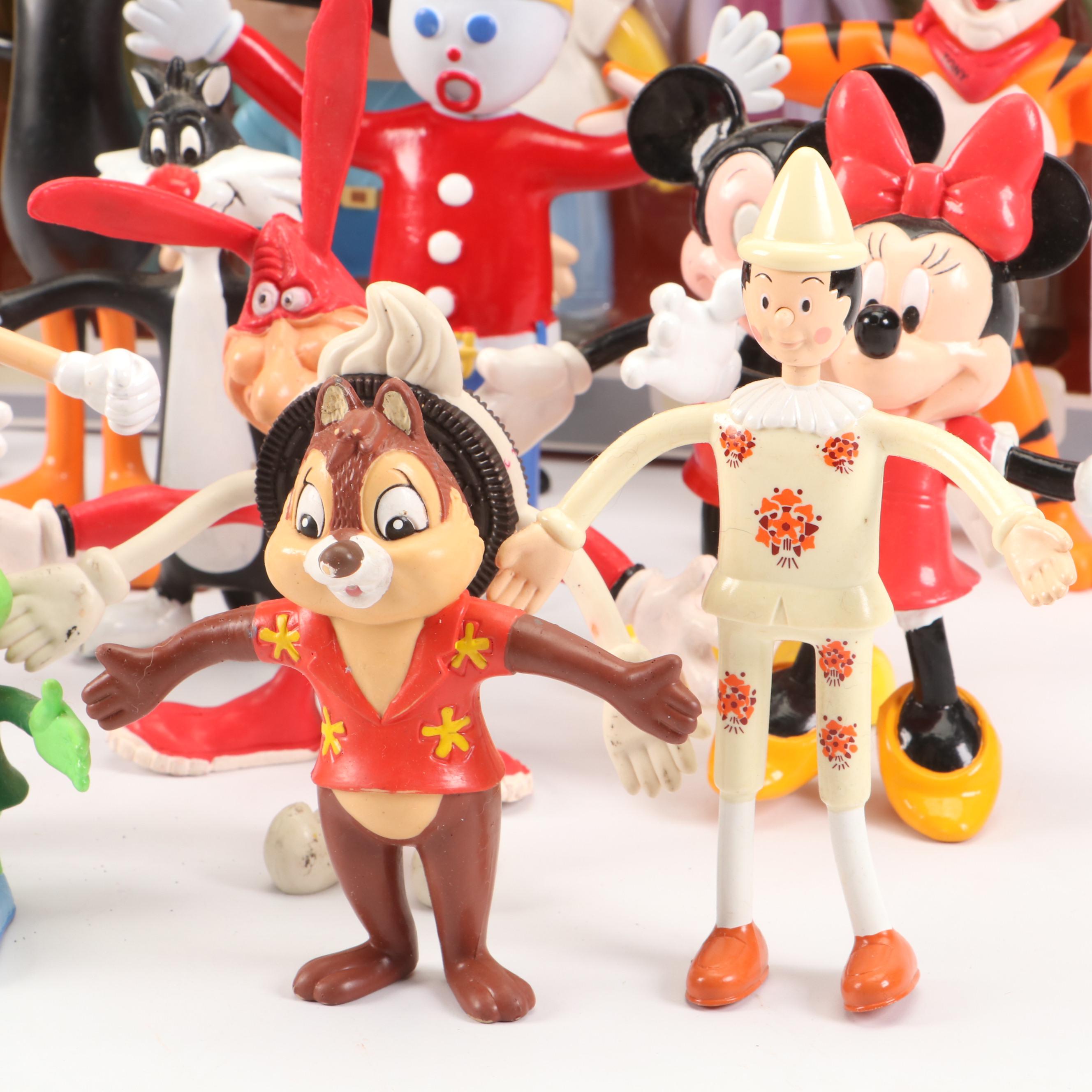 The Simpsons, Mickey Mouse and Friends and More Poseable Figures, Late 20th C.