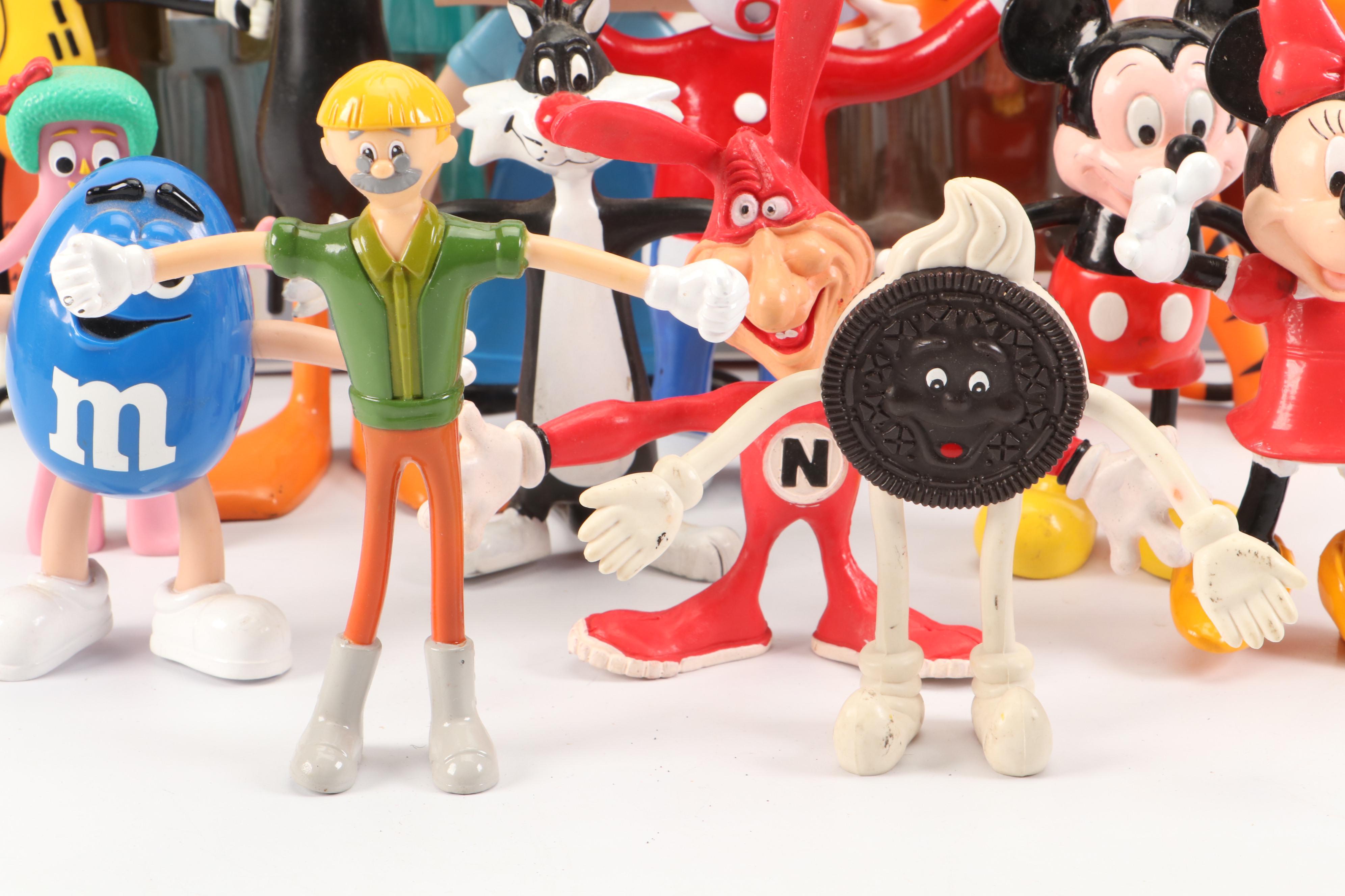 The Simpsons, Mickey Mouse and Friends and More Poseable Figures, Late 20th C.