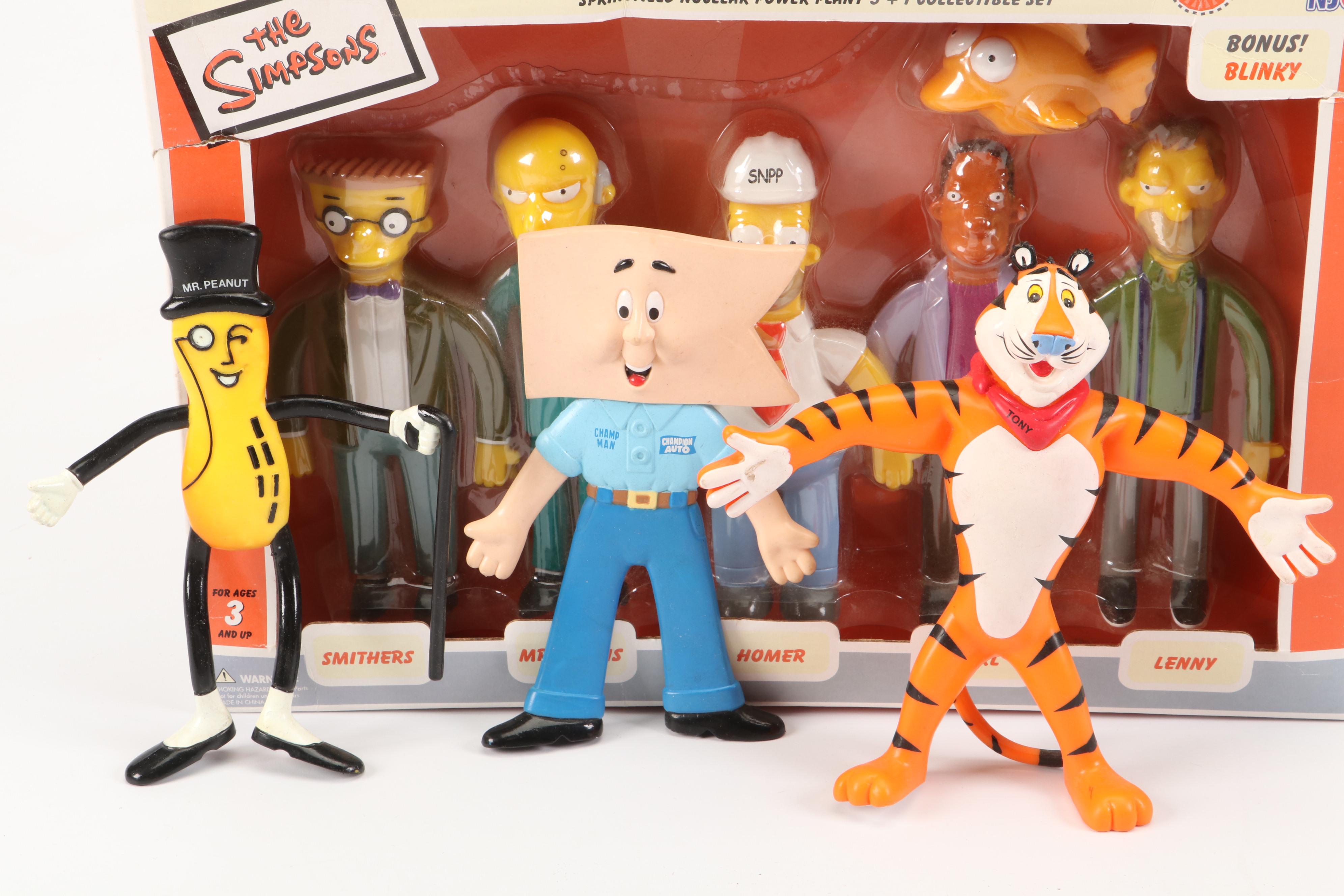 The Simpsons, Mickey Mouse and Friends and More Poseable Figures, Late 20th C.